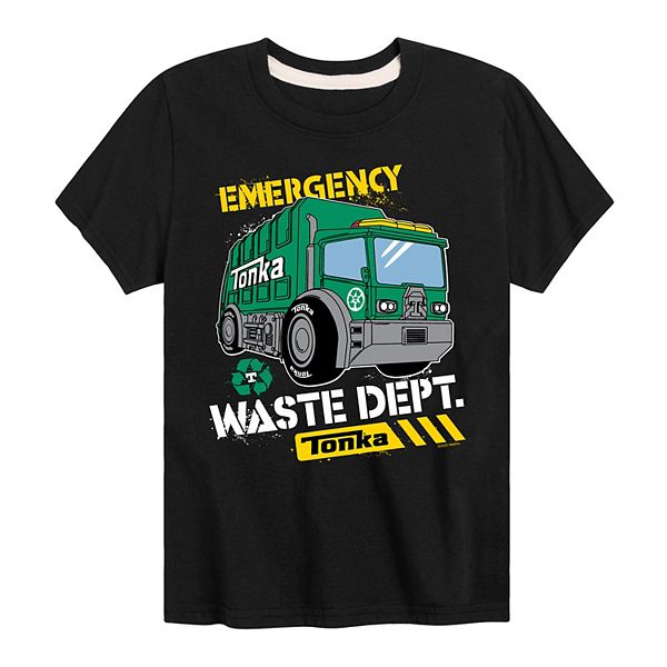 Boys 8-20 Tonka Emergency Waste Dept. Graphic Tee Tonka