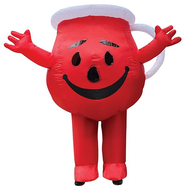 Надувной костюм Kool-Aid высотой более 1,8 м с регулируемыми лямками и вентиляцией, лицензия Rasta Imposta Rasta Imposta