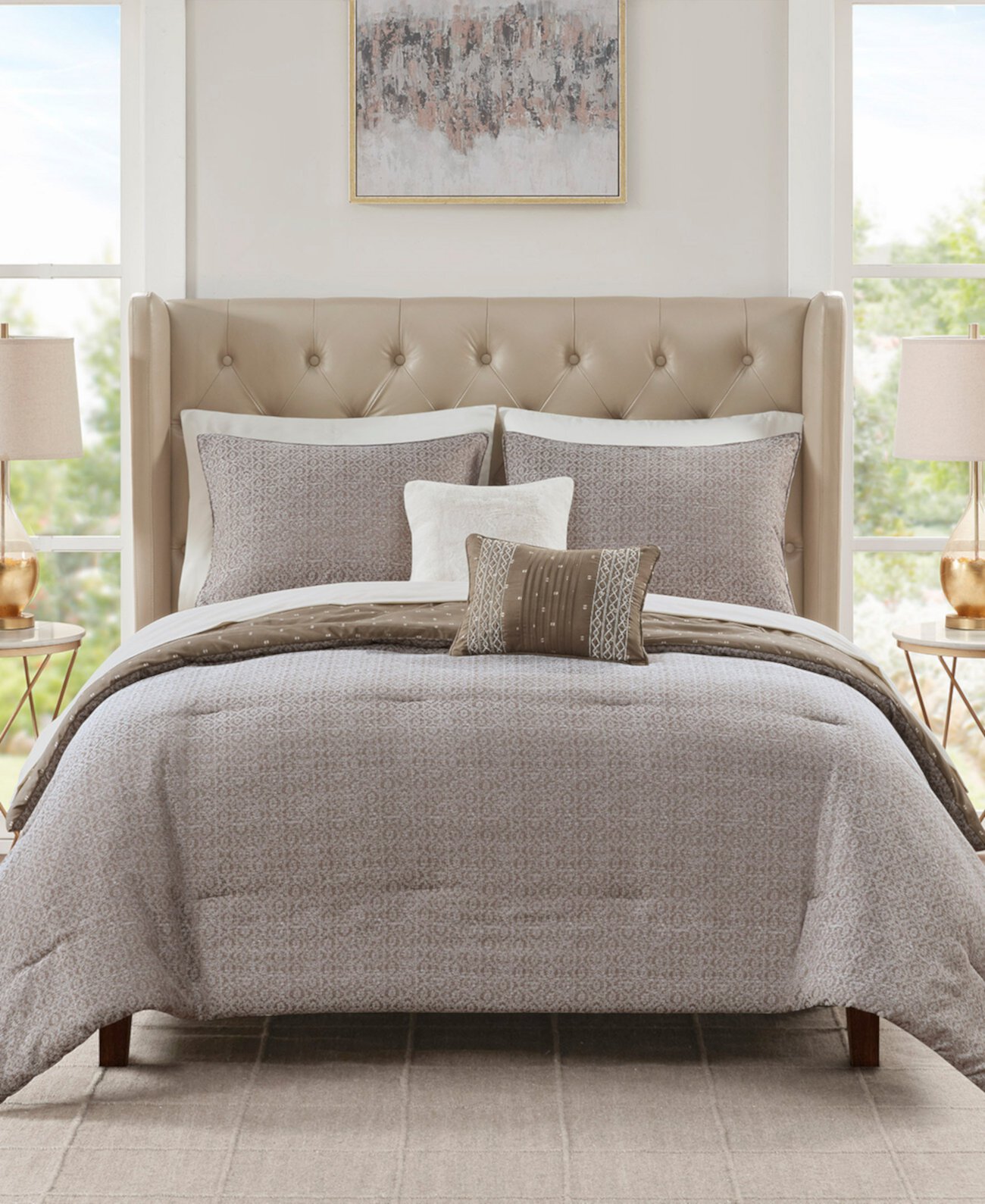 Berkley 9-Pc. Comforter Set, Queen, Exclusively at Macy’s JLA Home