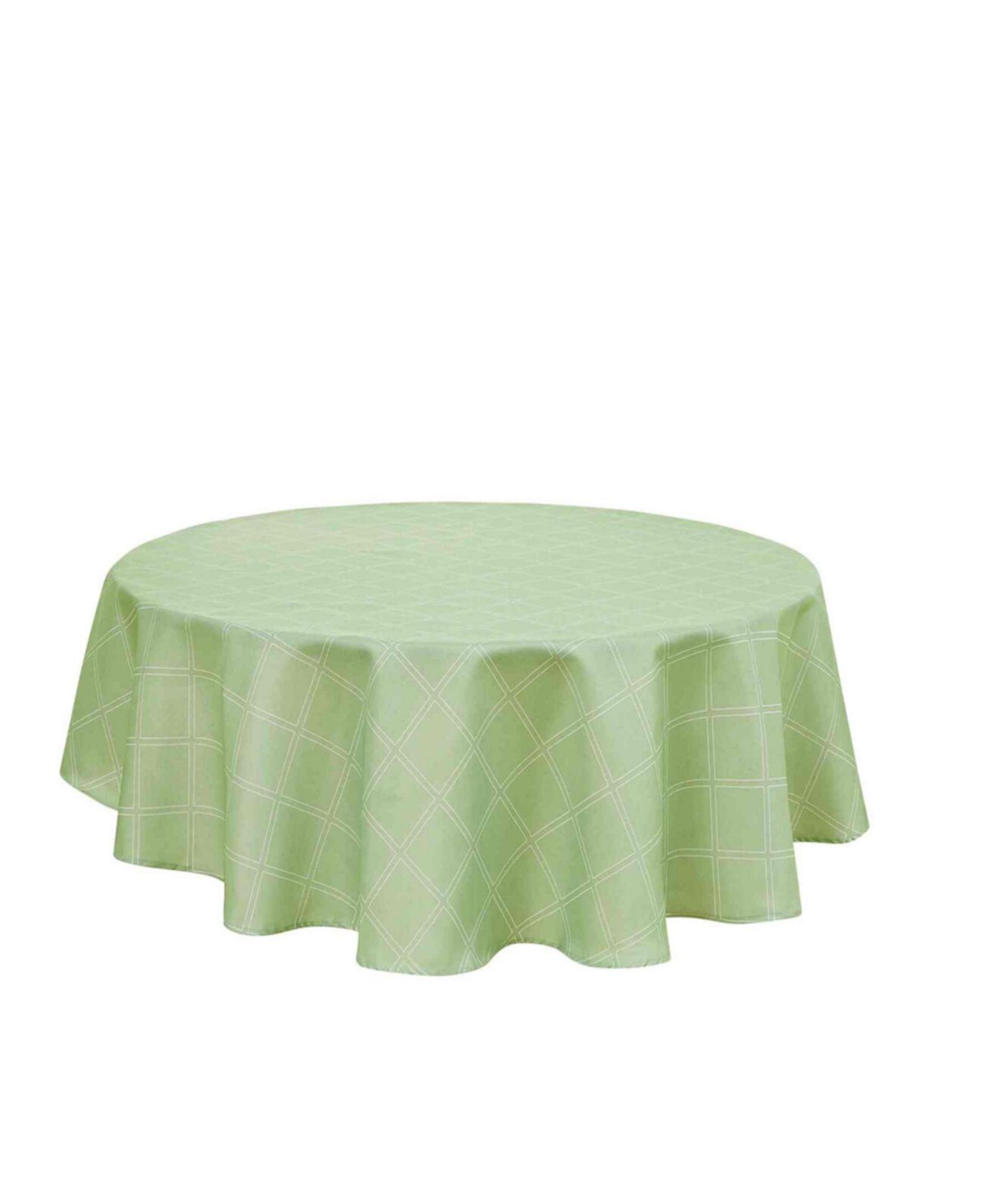 Harbor Trellis Water-Resistant Indoor and Outdoor Tablecloth, 70" Round Izod