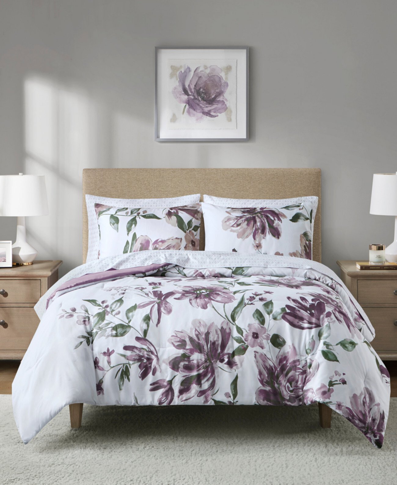 Alice Floral 7-Pc. Comforter Set, Queen Madison Park