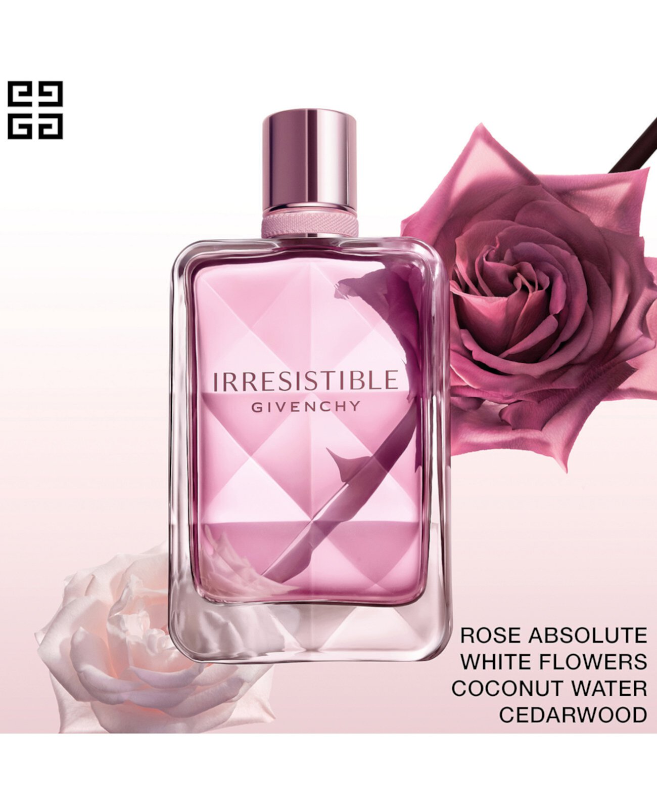 Парфюмированная вода Irresistible Very Floral, 30 мл, солнечный цветочно-древесный аромат с кокосовой водой и черной смородиной Givenchy