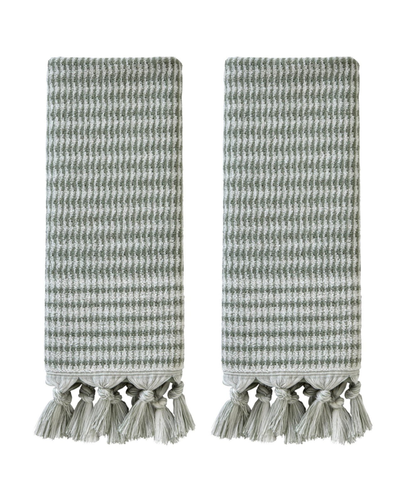 Long Borough Turkish Cotton 2 Piece Hand Towel Set, 26" x 16" SKL Home