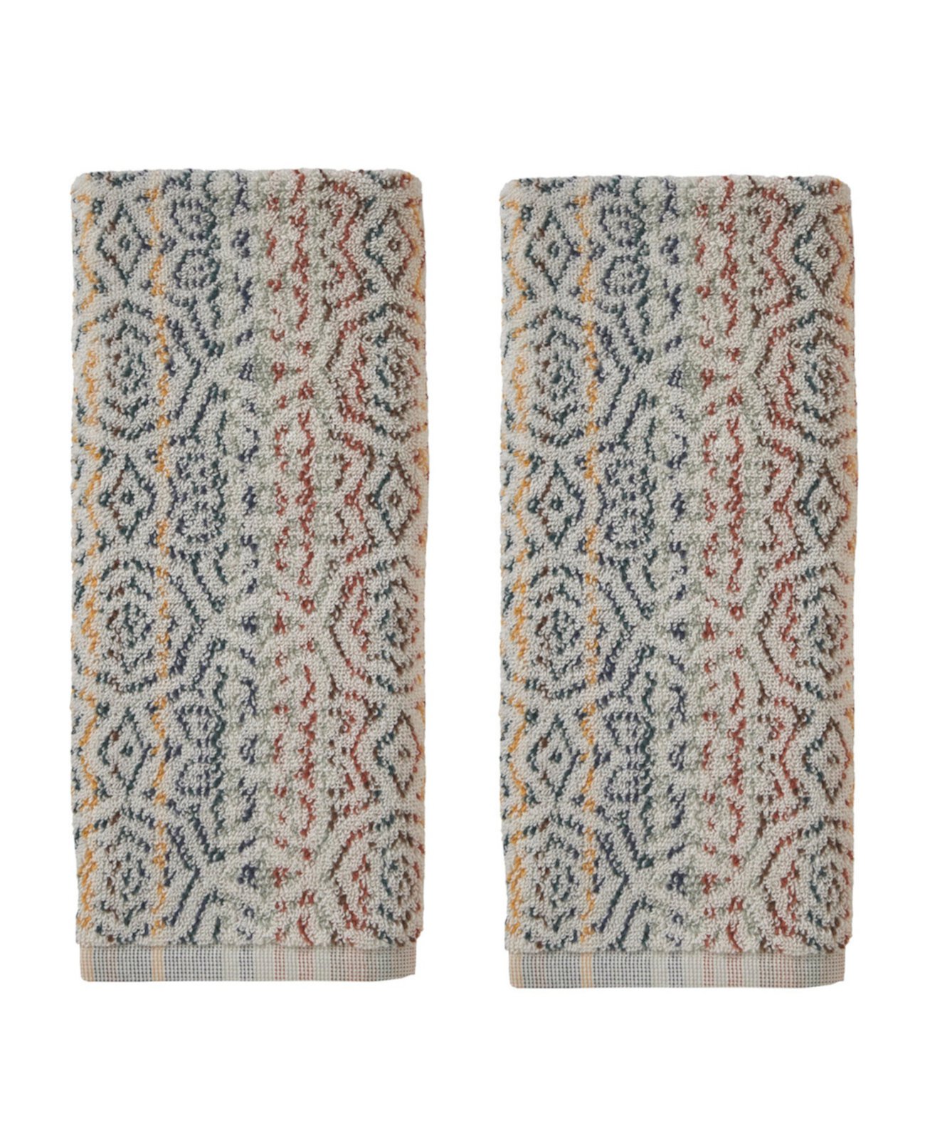 Rhapsody Cotton 2 Piece Hand Towel Set, 26" x 16" SKL Home