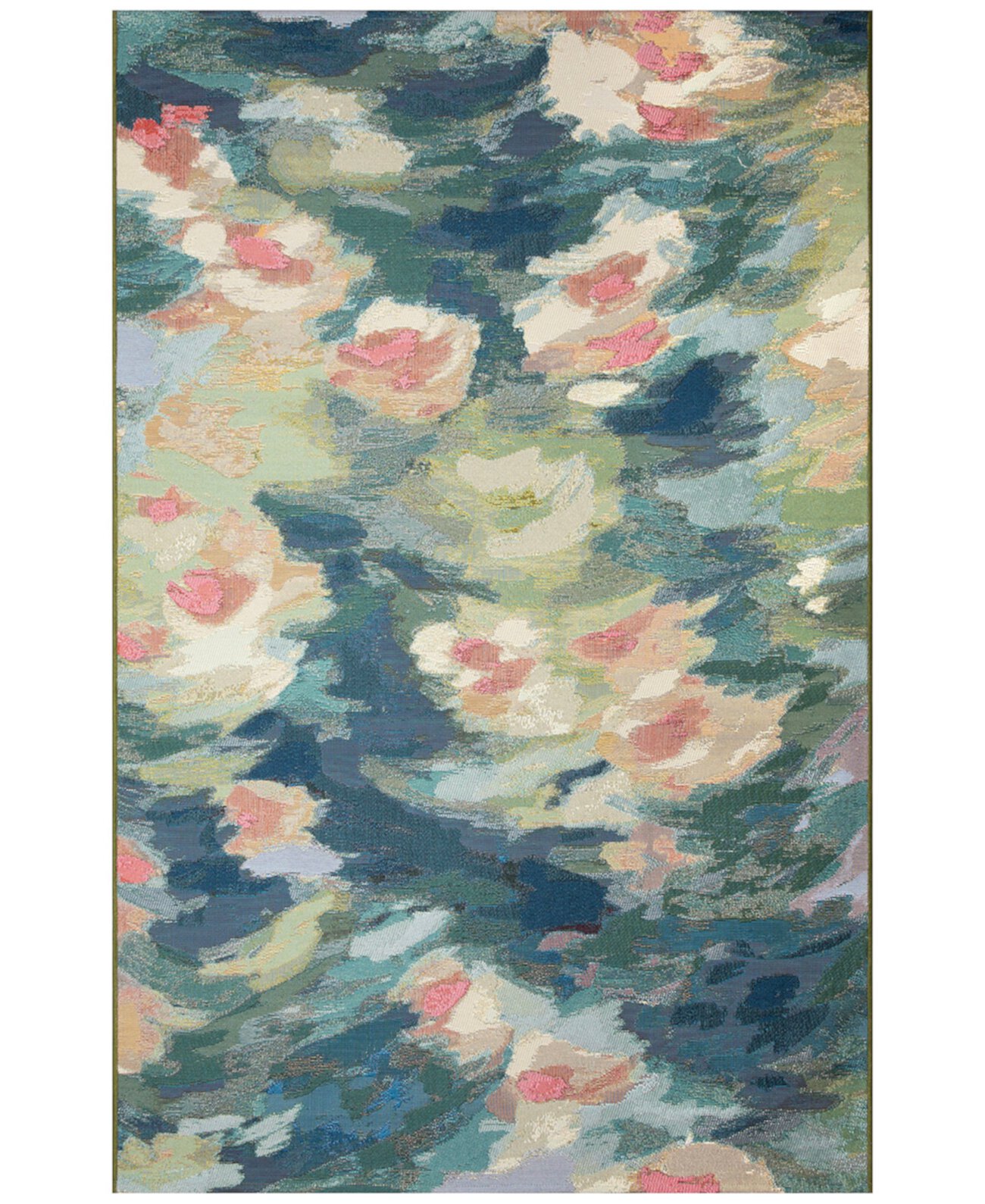 Marina Watercolor Pond 3'3"x4'11" Area Rug Liora Manne