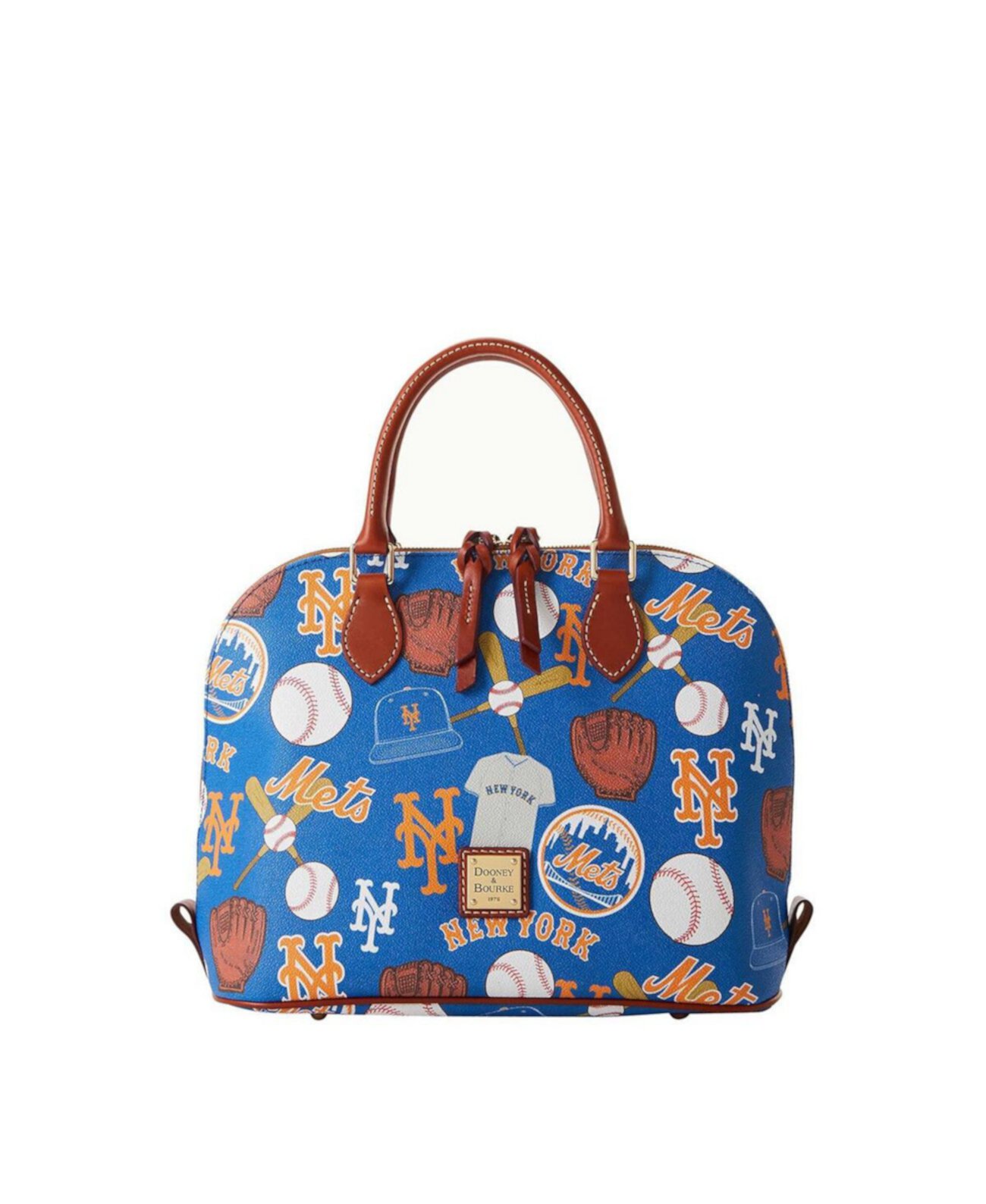 New York Mets Game Day Zip Zip Satchel Dooney & Bourke