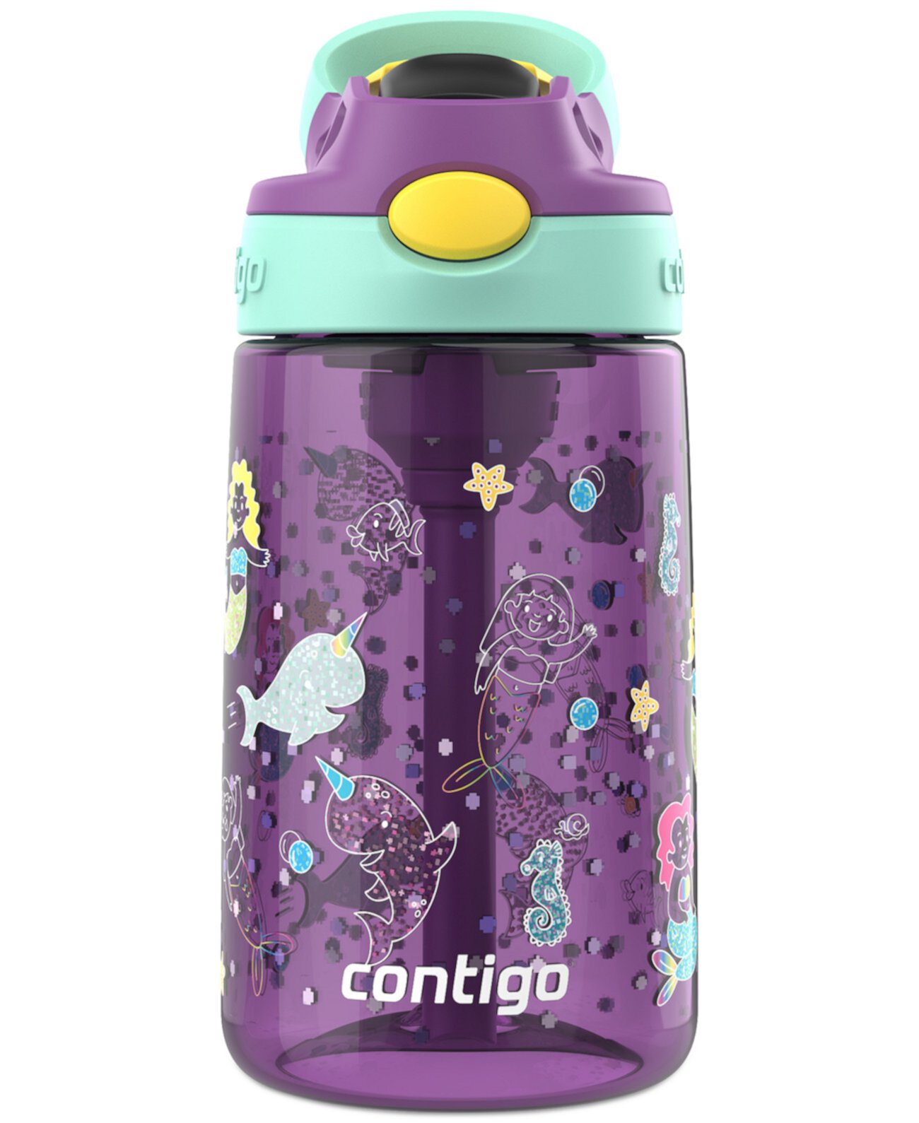 Kids Printed AUTOSPOUT Straw 14-Oz. Water Bottle Contigo