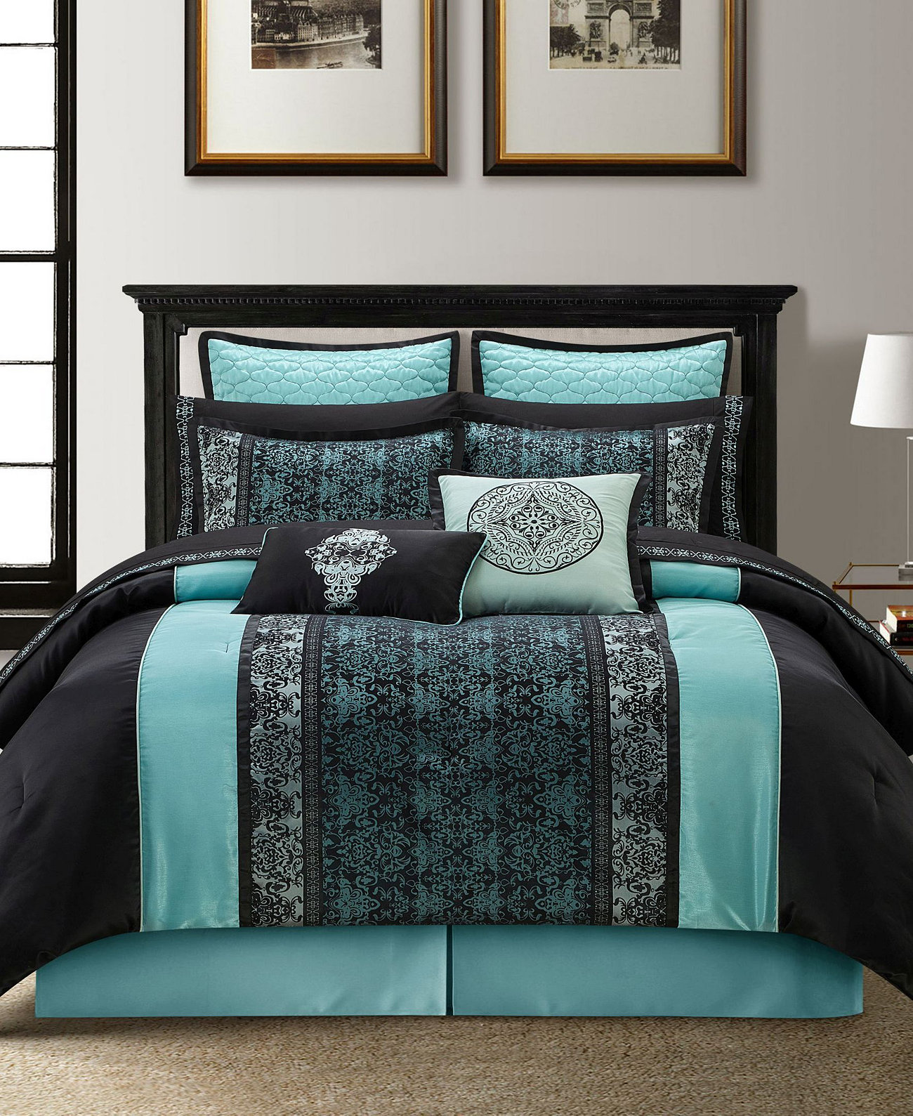 Arabesque 12-Pc. Comforter Set, California King Stratford Park