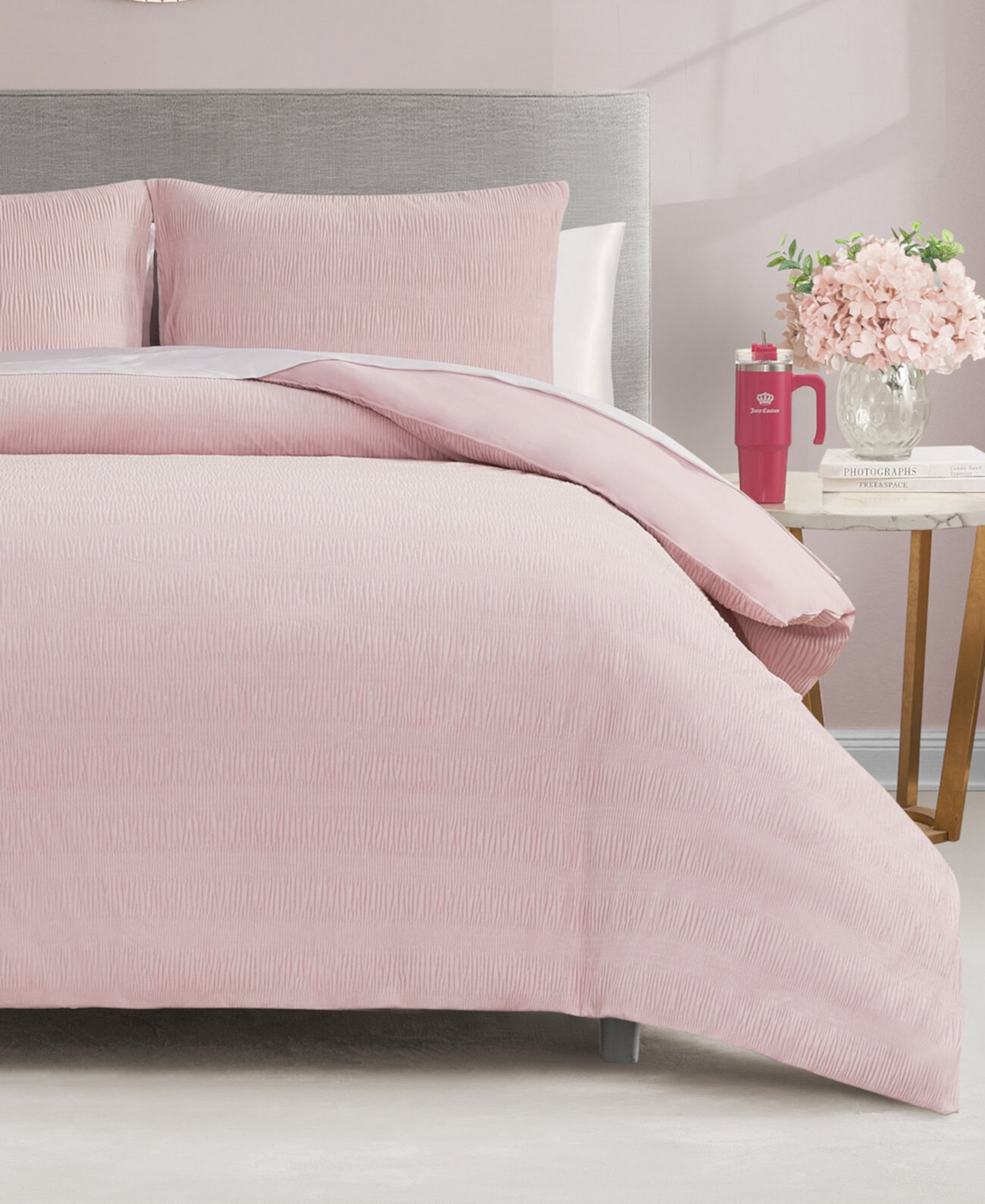 Crinkle Velvet 3-Pc. Comforter Sets, Full/Queen Juicy Couture