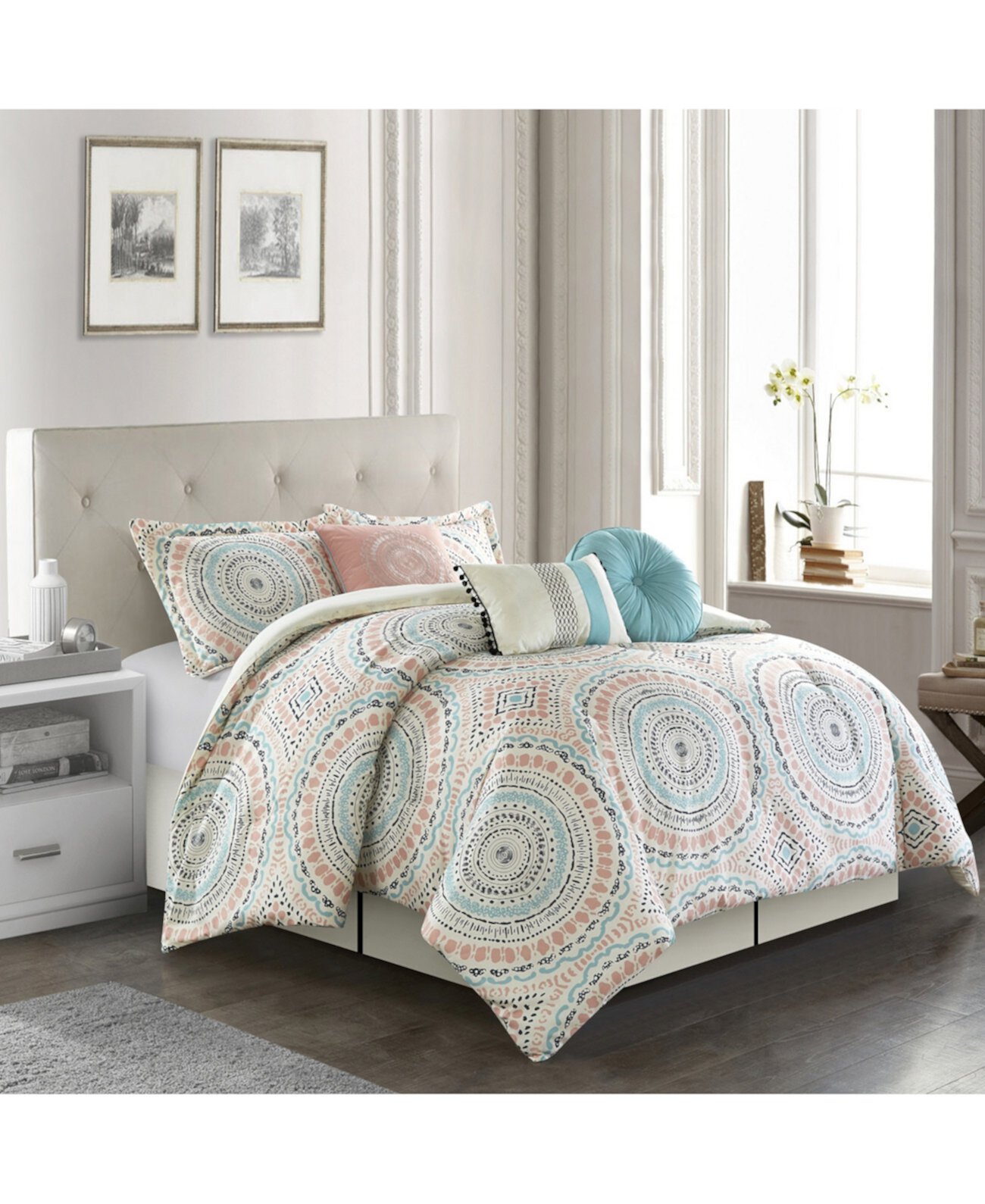 Nason 7-Pc. King Comforter Set Stratford Park