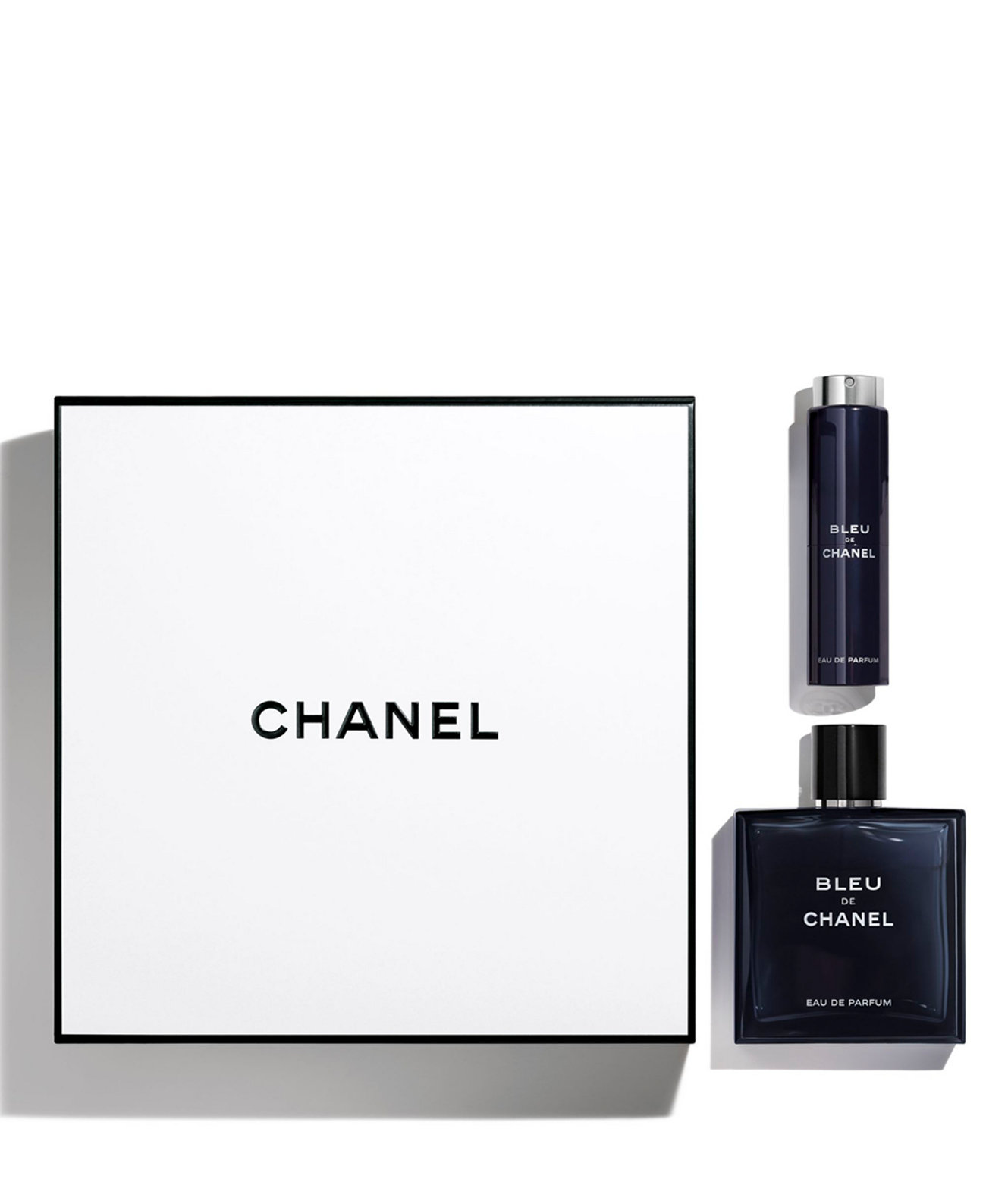 Подарочный набор парфюмерии Eau de Parfum Bleu, 2 предмета: спрей 100 мл и портативный флакон 20 мл Chanel