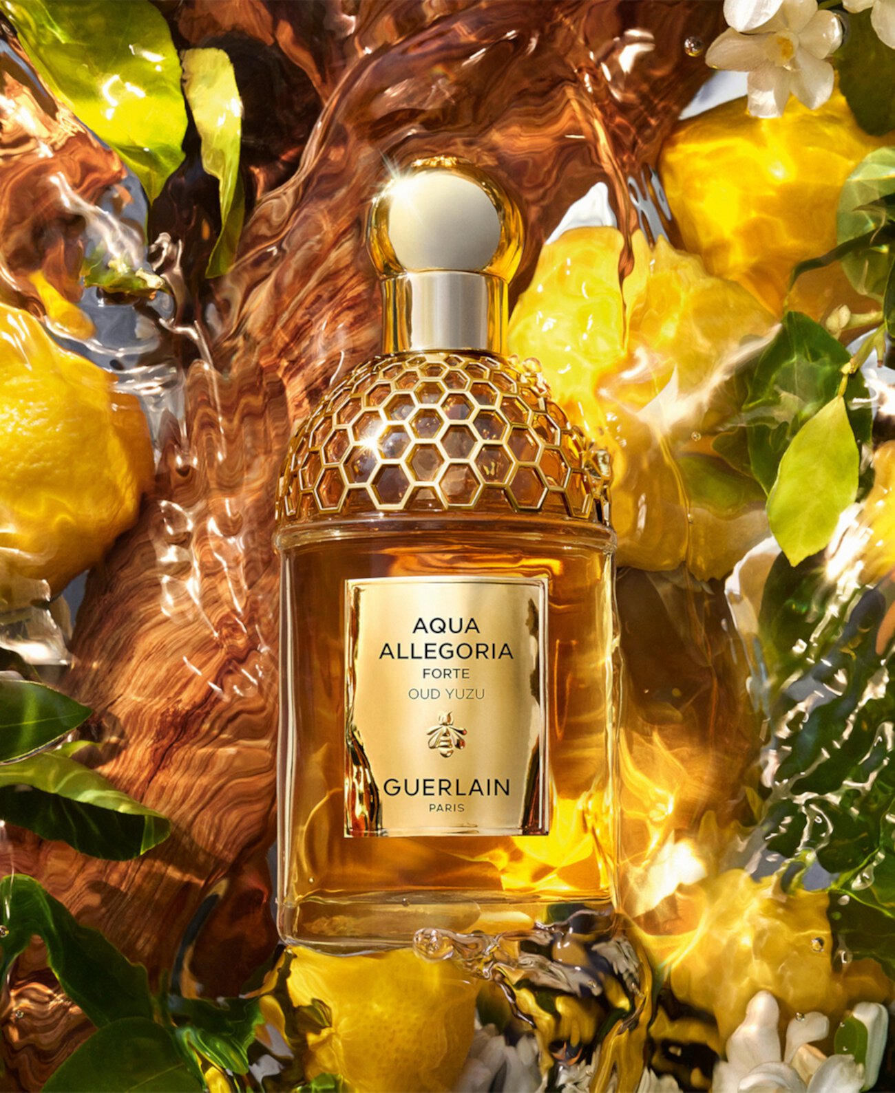 Парфюмированная вода Aqua Allegoria Forte Oud Yuzu, 75 мл, с яркими нотами юдзу и уда. Guerlain