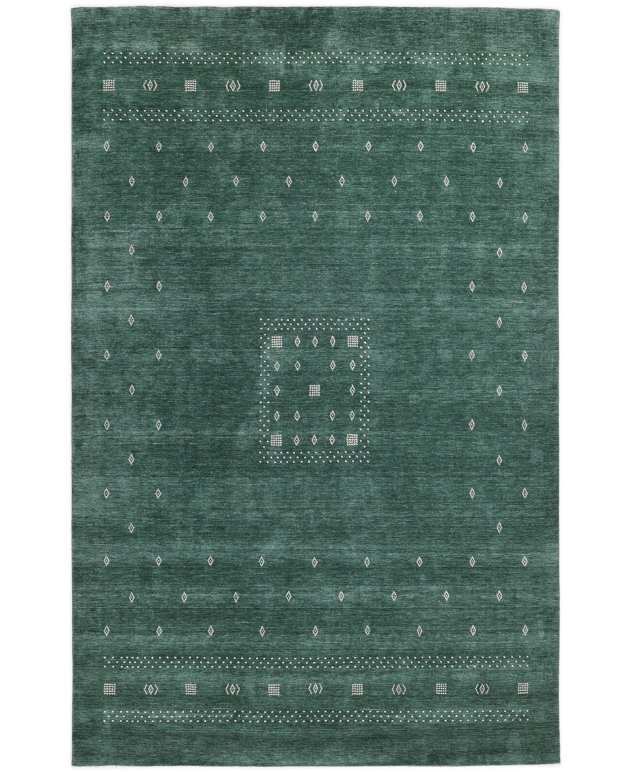 Gabbeh S9417 3'x5' Area Rug Timeless Rug Designs