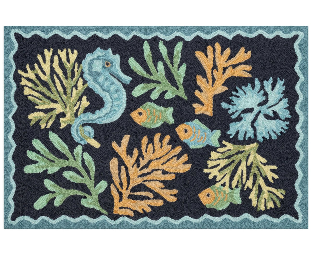 Frontporch Sweet Reef 1'8"x2'6" Area Rug Liora Manne