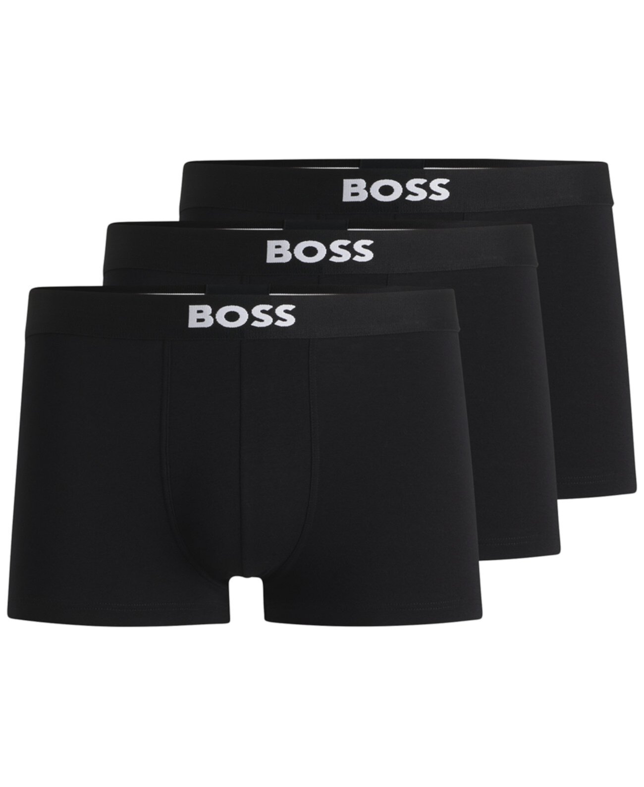 Men's 3pk. Icon Logo Trunks Boss