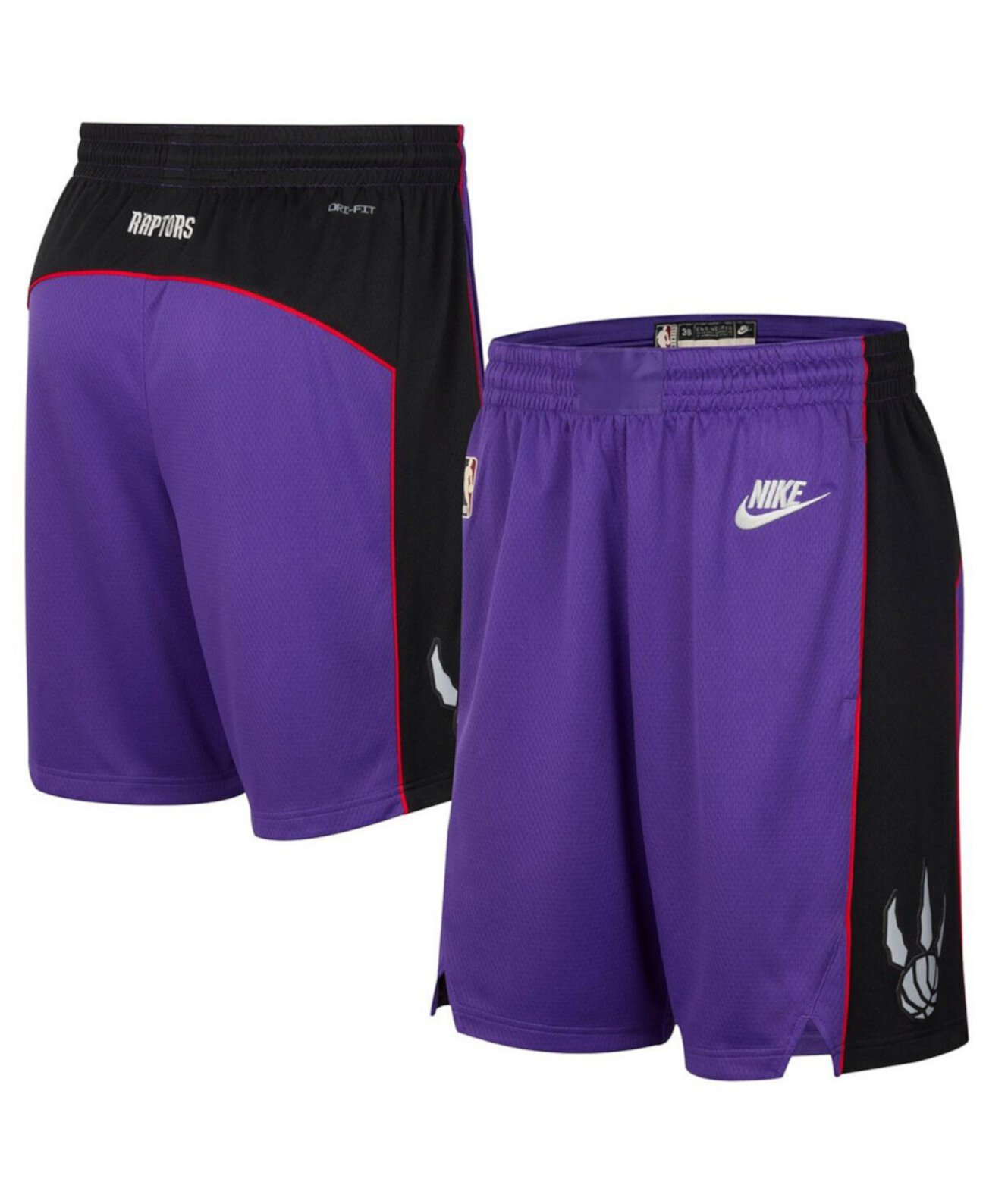 Men's Purple Toronto Raptors 2024/25 Classic Edition Swingman Shorts Nike