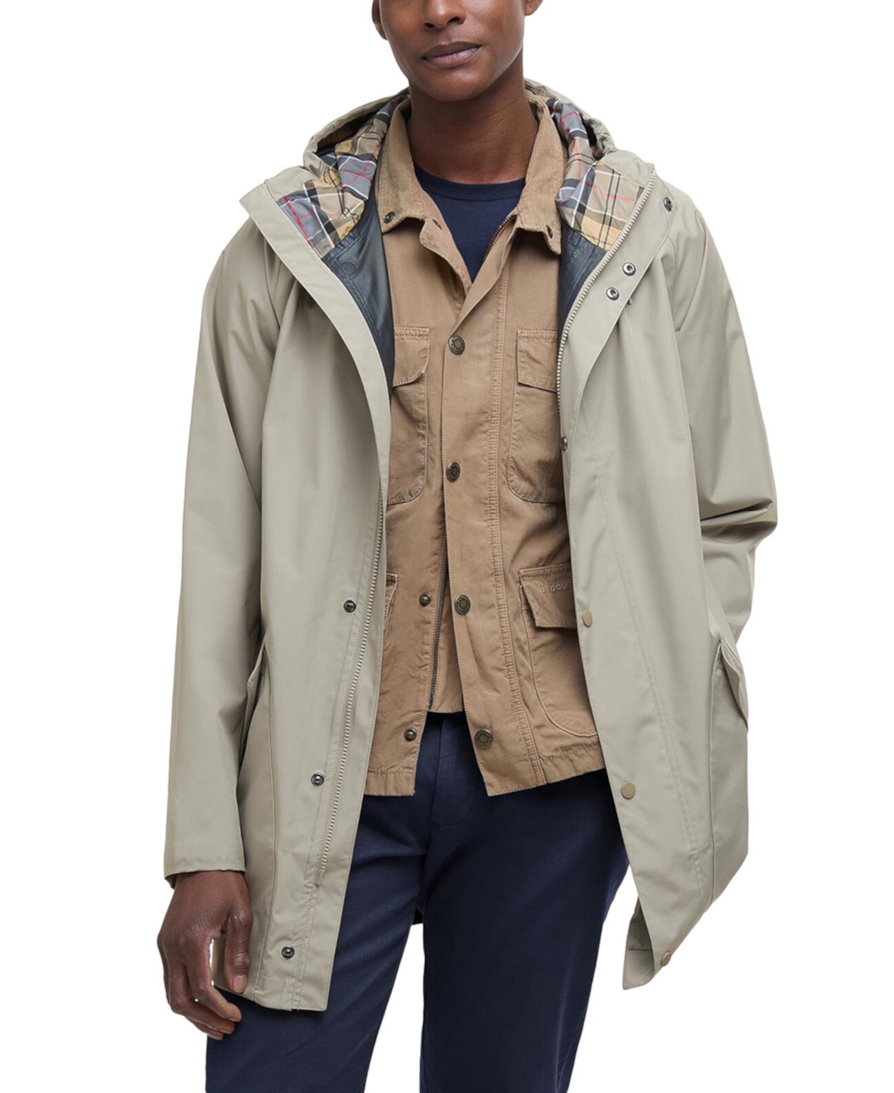 Легкая мужская водонепроницаемая куртка с капюшоном Humbelton от Barbour Barbour