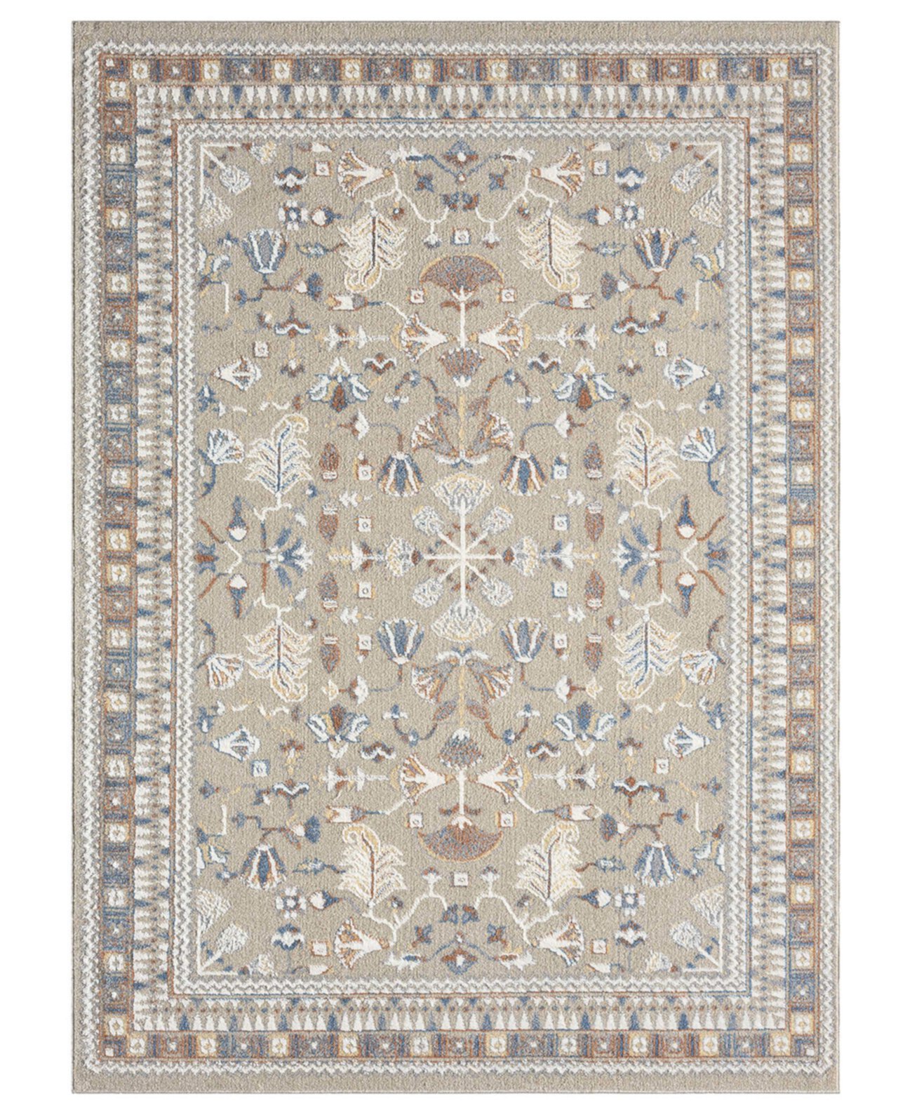 Willa VIS-643 5'3"x7' Area Rug LR Home