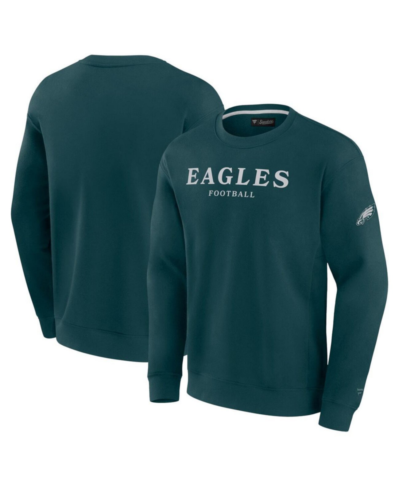 Универсальное флисовое худи Midnight Green Philadelphia Eagles Elements для мужчин и женщин, 70% хлопок, 30% полиэстер Fanatics