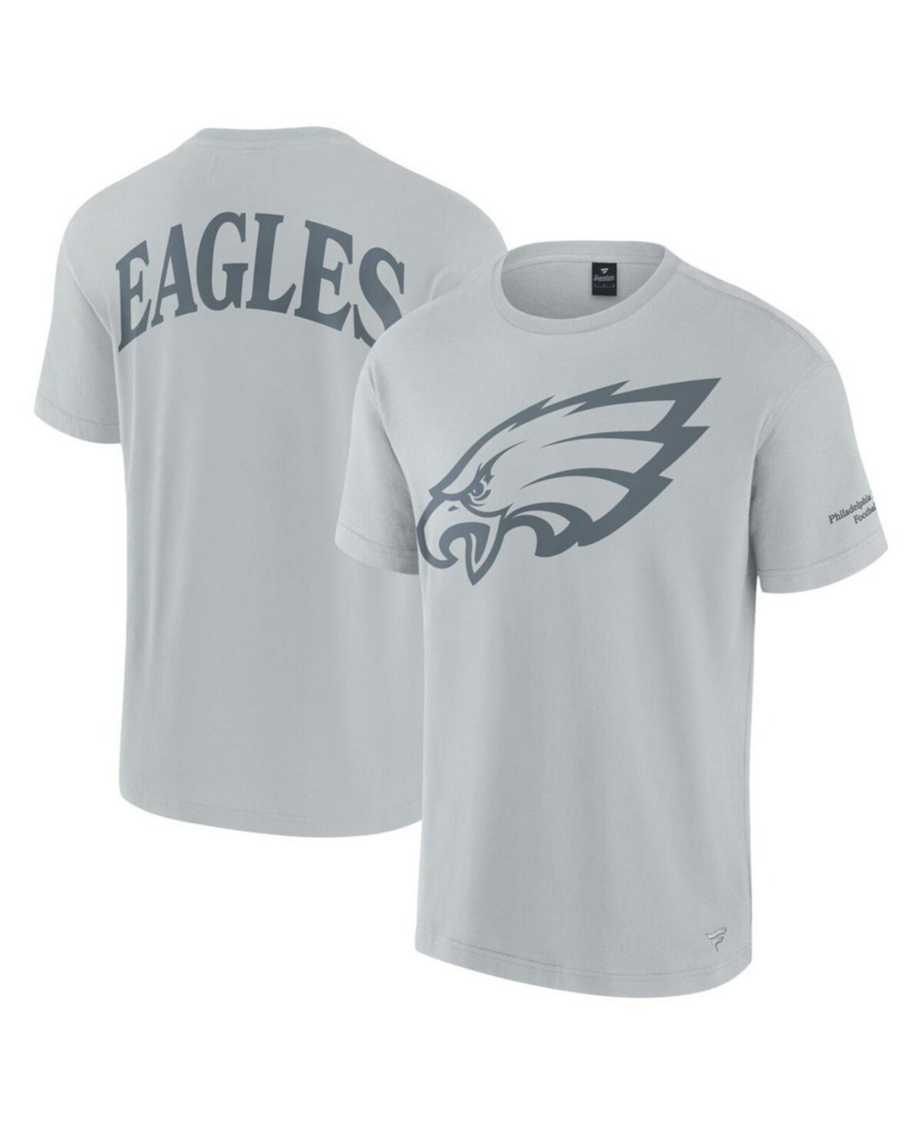 Men's and Women's Gray Philadelphia Eagles Elements Iconic T-Shirt Fanatics