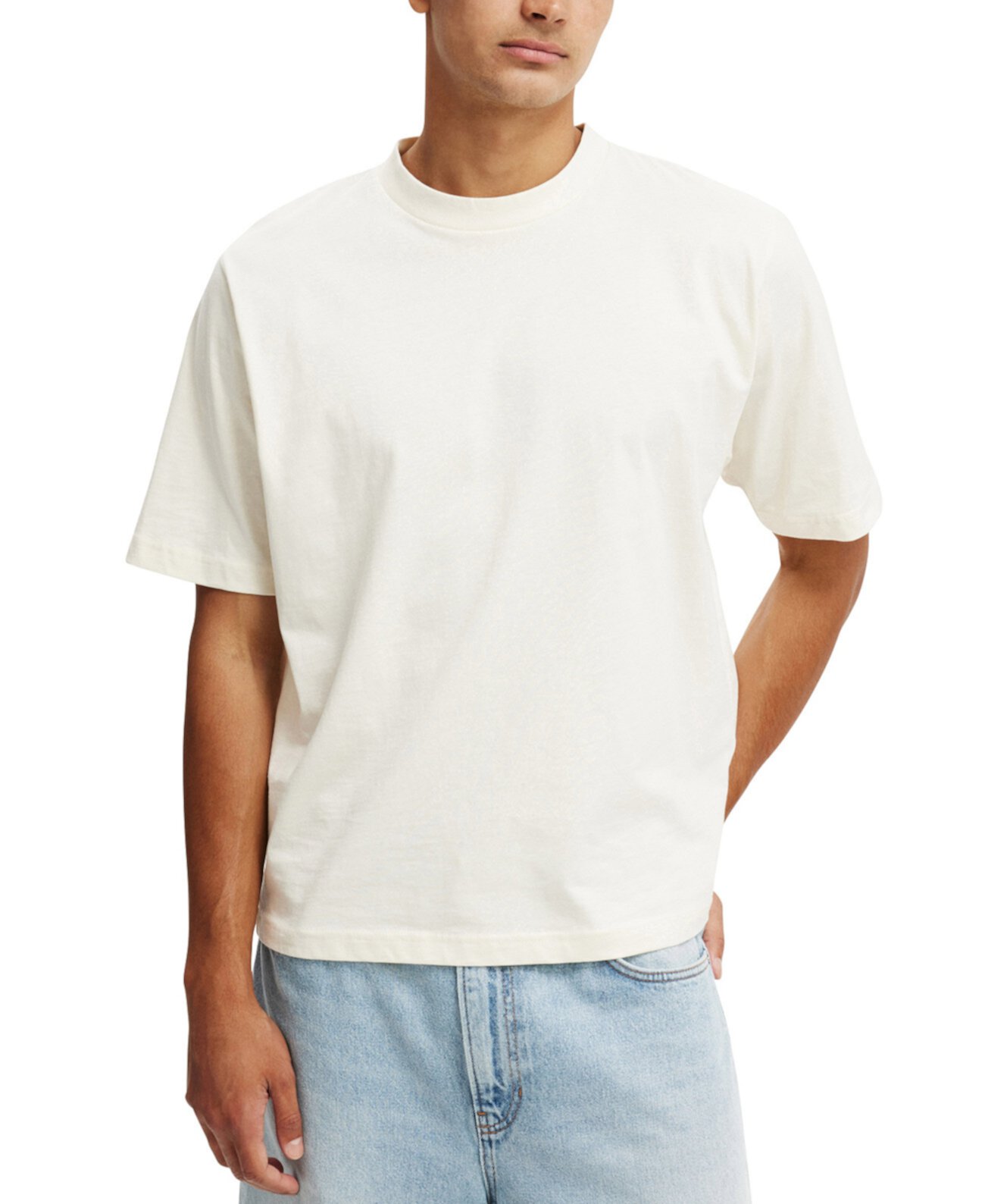 Men's Cropped T-Shirt Cotton On