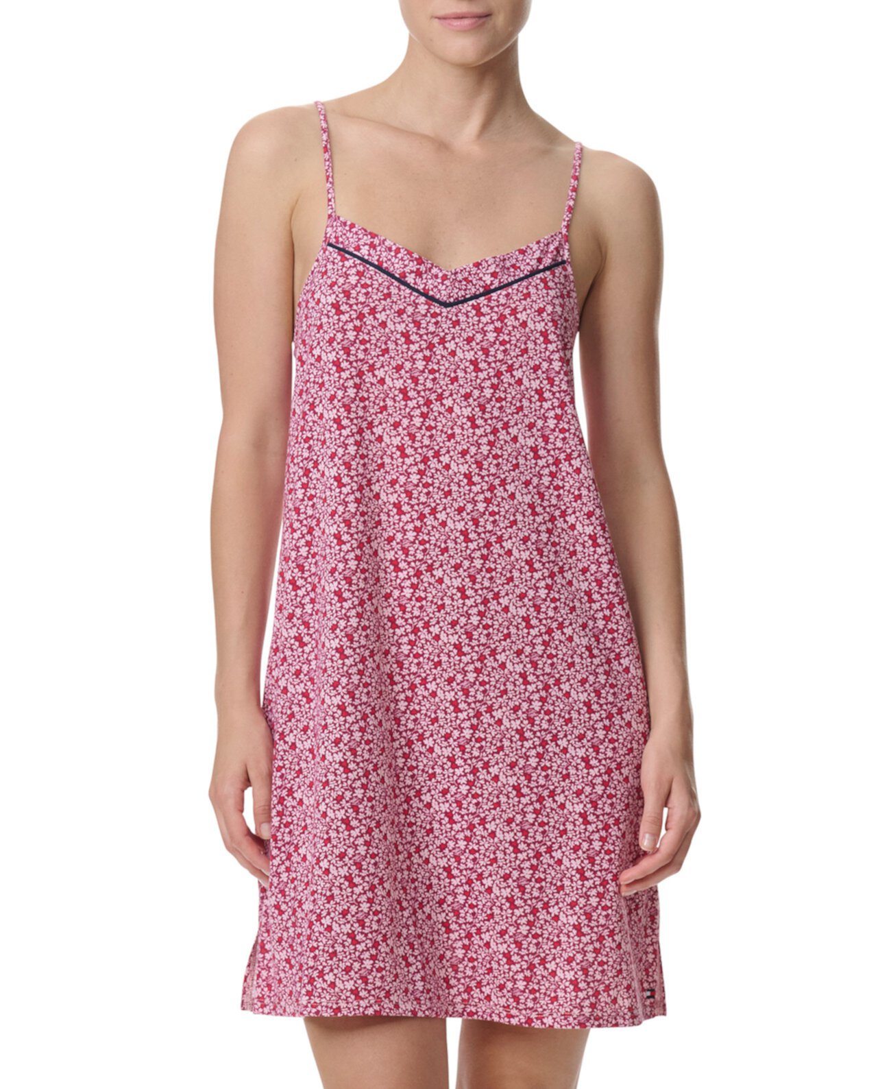 Women's Printed V-Neck Chemise Tommy Hilfiger