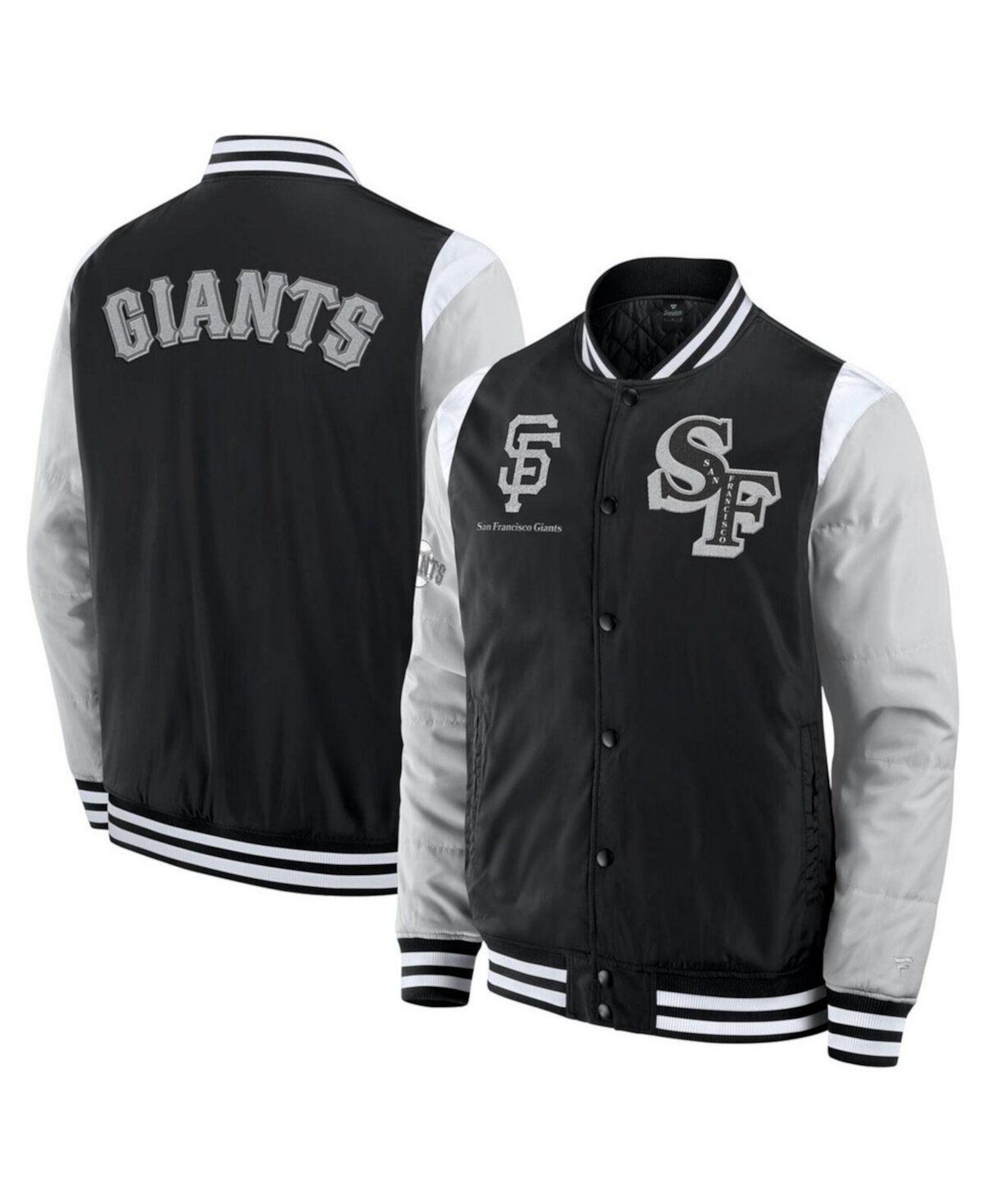 Мужская легкая черная куртка San Francisco Giants Elements Elite с полной застежкой, удобная Fanatics