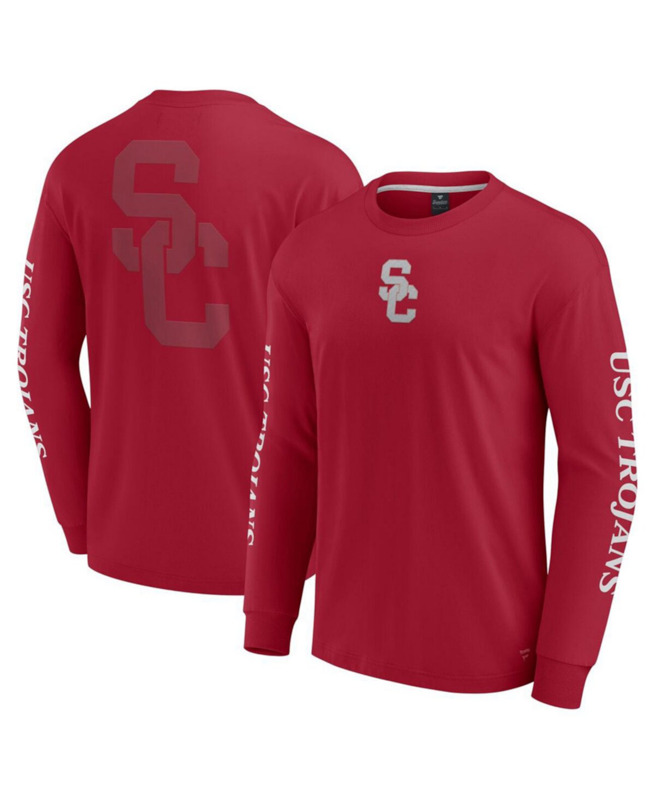 Men's Cardinal USC Trojans Strive Long Sleeve T-Shirt Fanatics