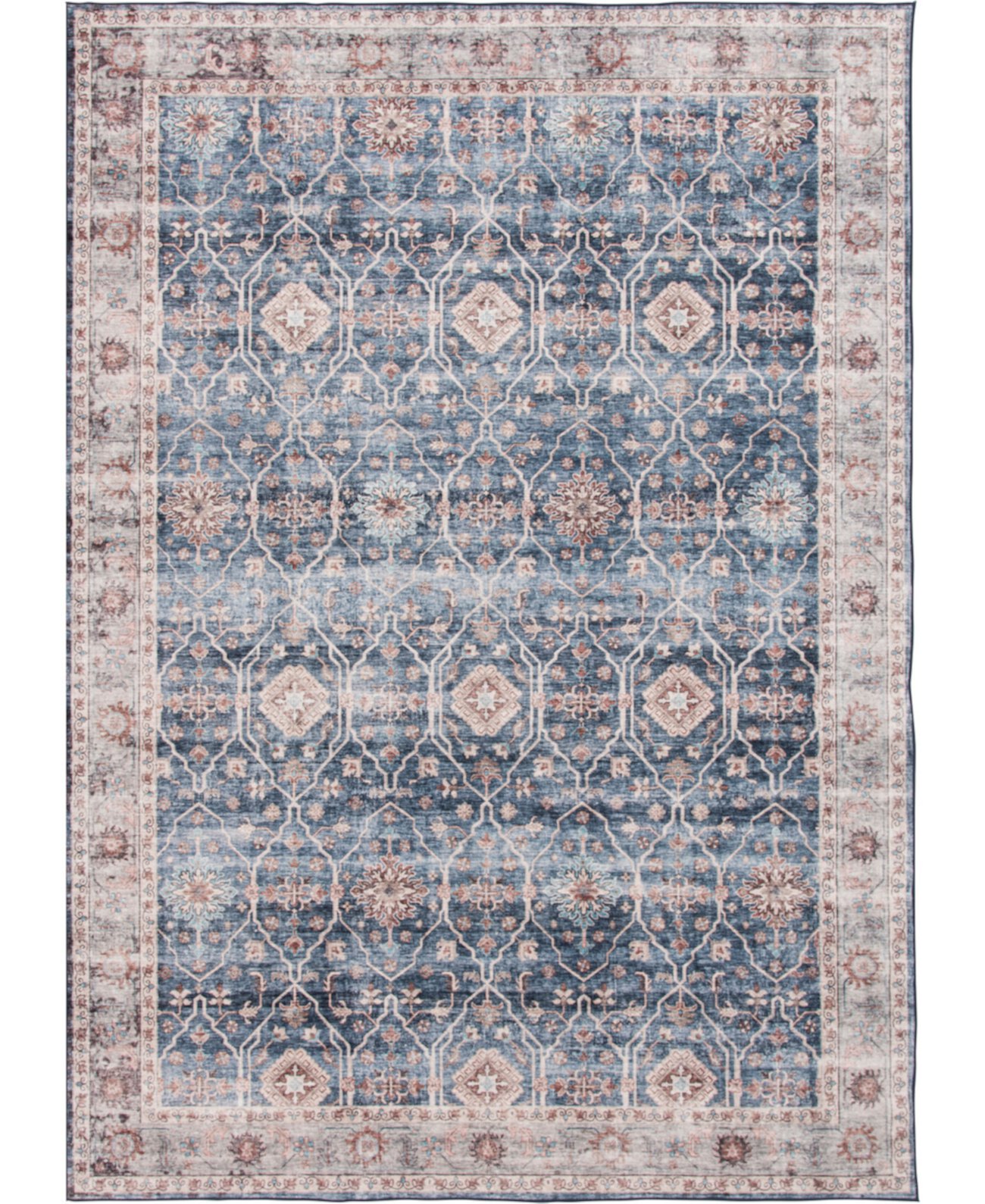 Revitalize Washable Velsen 7'6" x 9'6" Area Rug KM Home