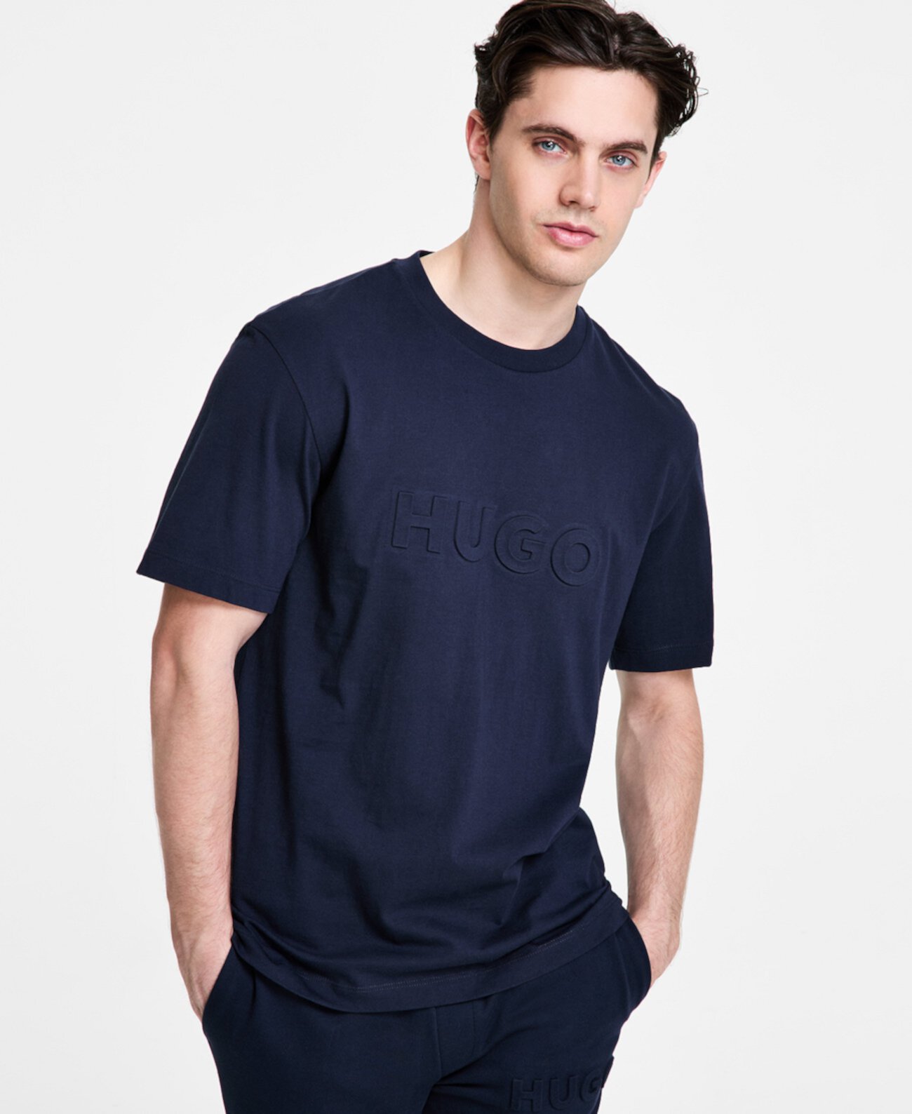 Men's Relaxed-Fit Detori Logo T-Shirt Boss