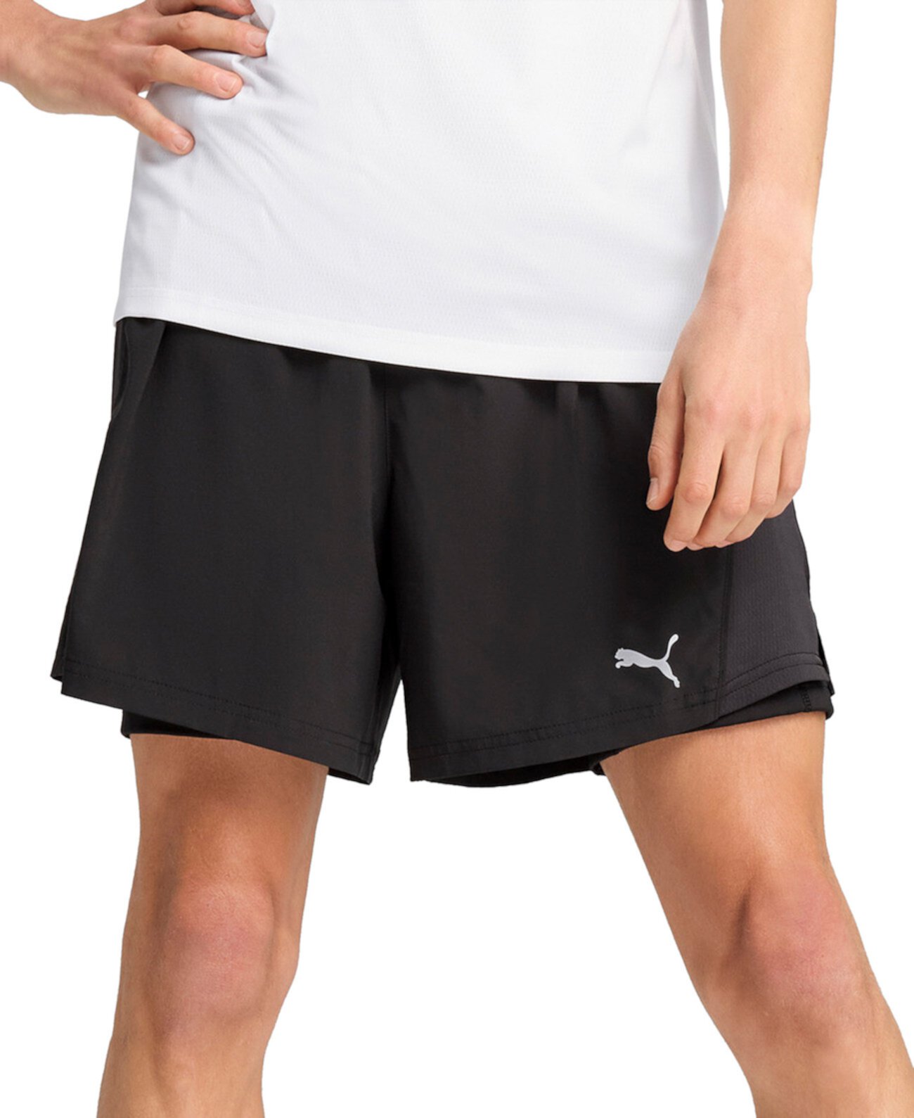 Men's Run Velocity Logo Shorts Puma