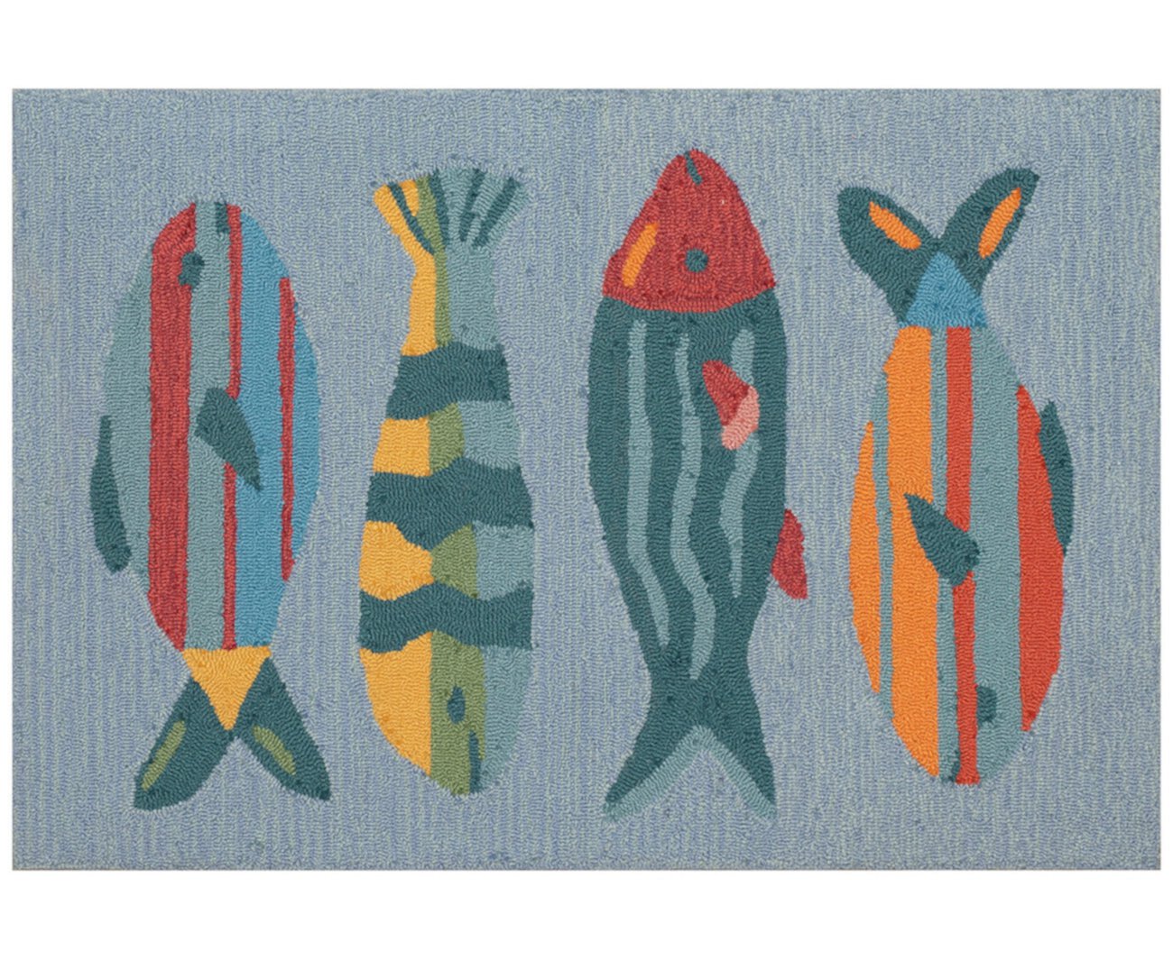 Frontporch Fishes 2'6"x4' Area Rug Liora Manne