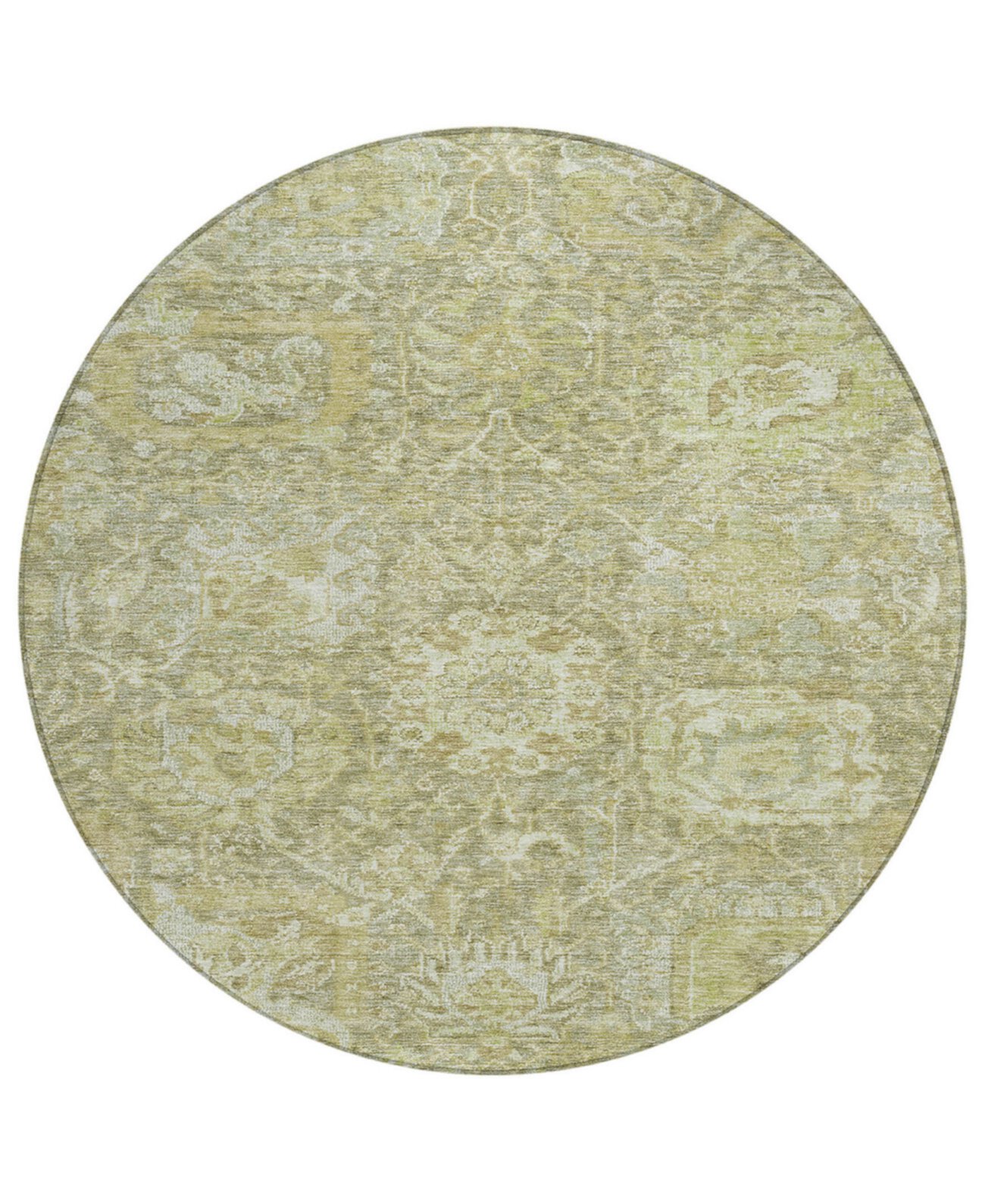 Chantille Machine Washable ACN1101 8'x8' Round Area Rug Addison