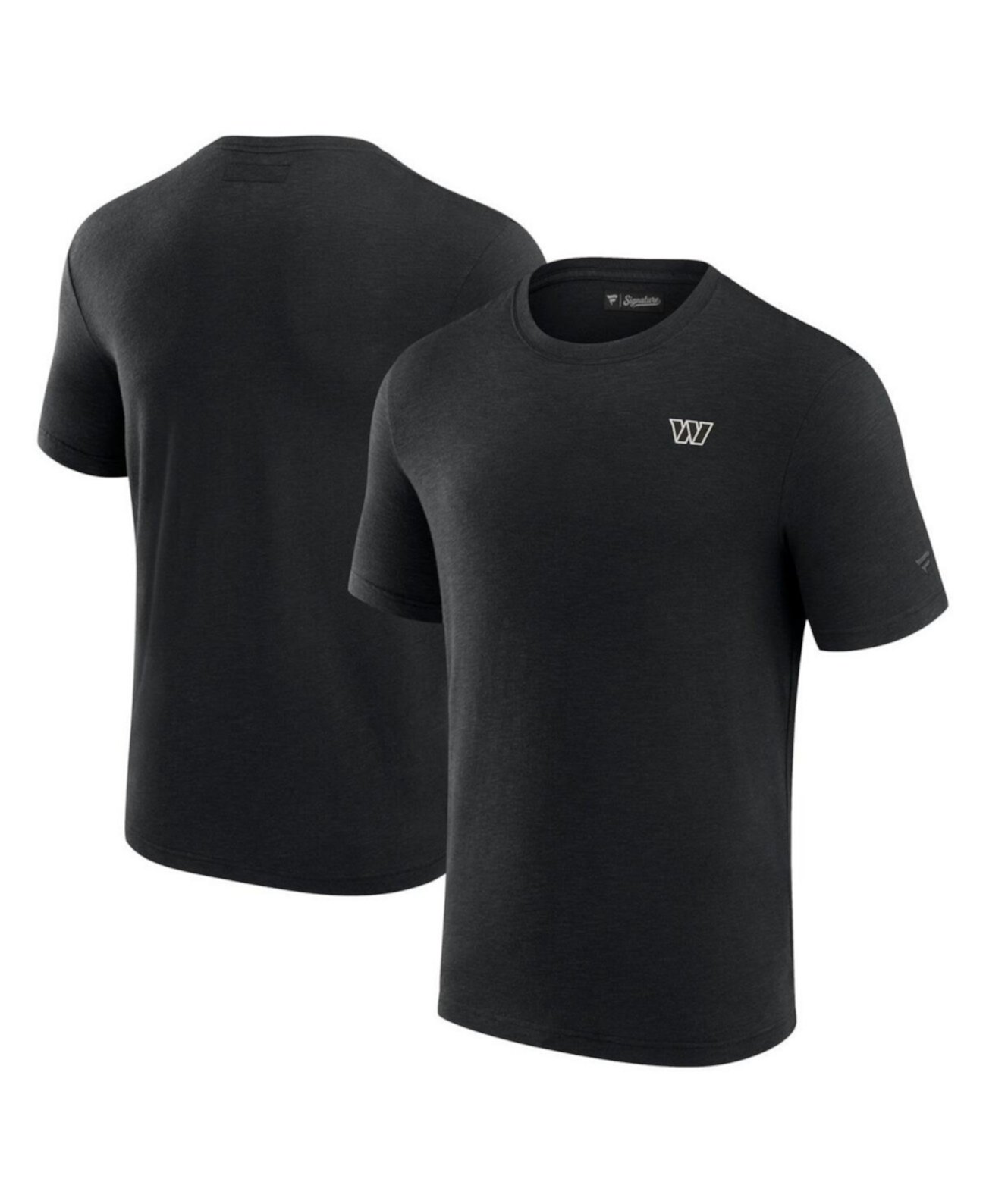 Men's Black Washington Commanders Modal Short Sleeve T-shirt Fanatics Signature