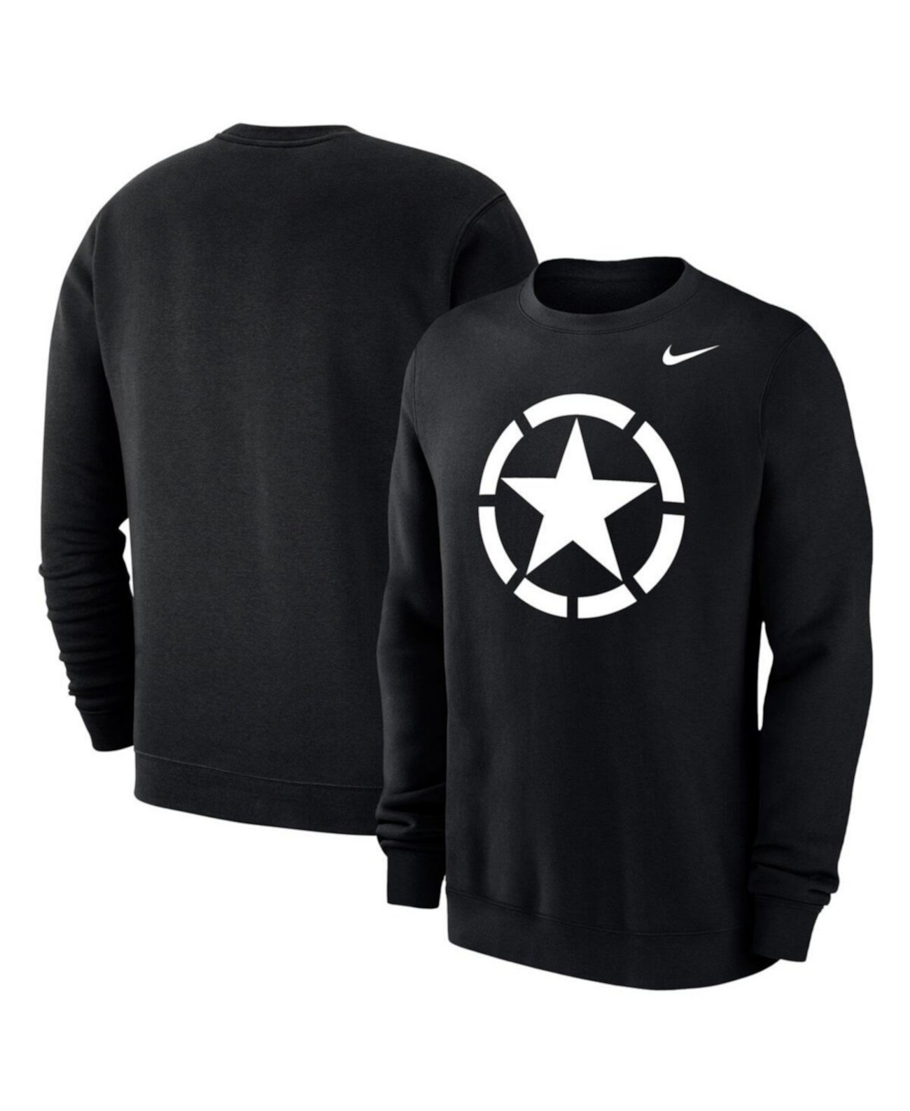 Men's Black Army Black Knights 2024 Rivalry Collection Club Fleece Sweatshirt Nike