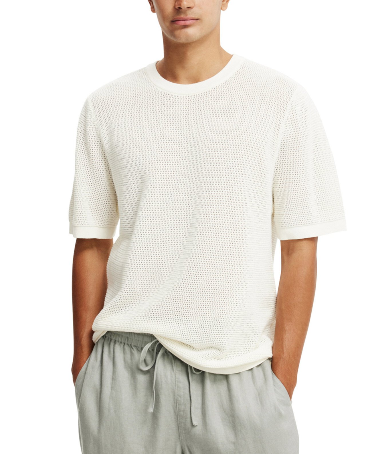 Men's Knit T-shirt Cotton On