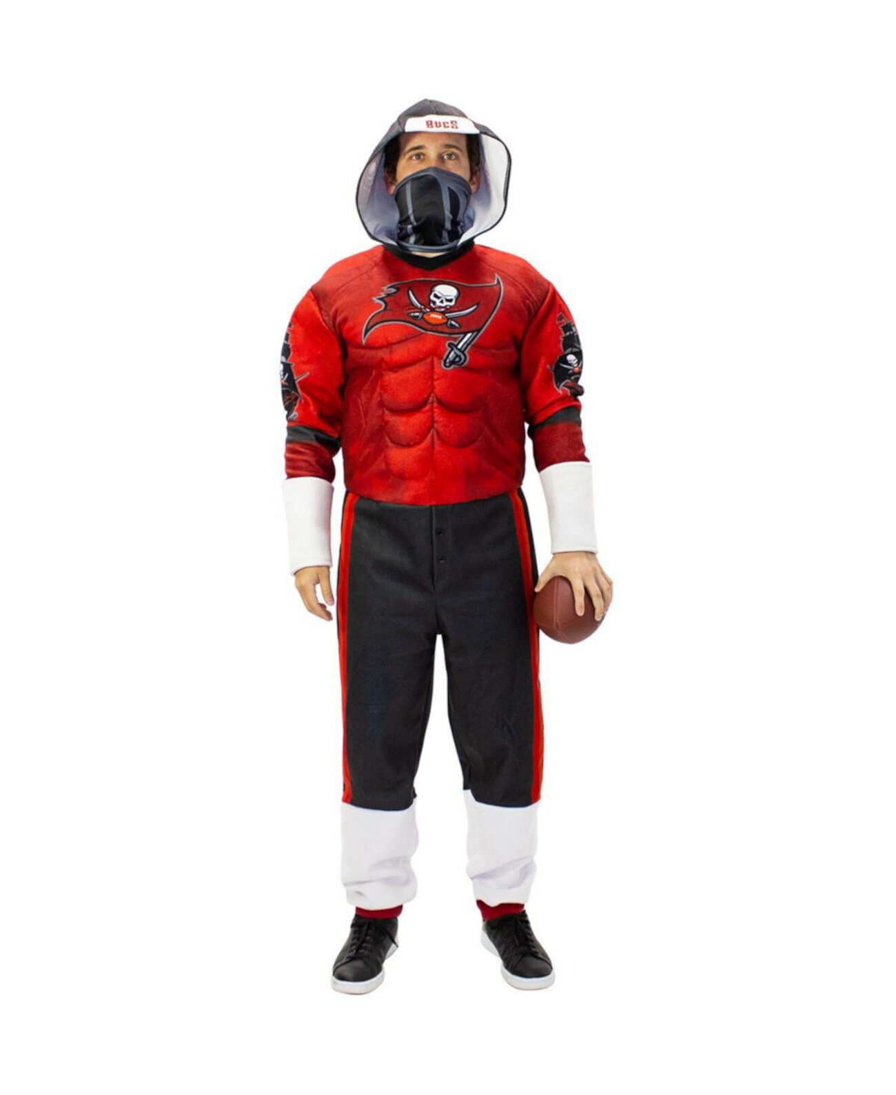 Men's Red Tampa Bay Buccaneers Game Day Costume Jerry Leigh