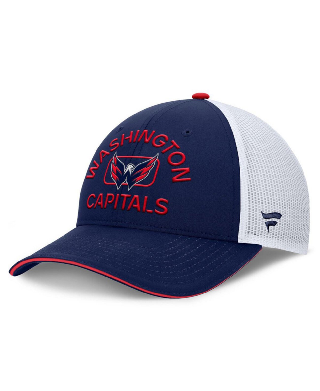 Мужская бейсболка Washington Capitals Authentic Pro Rink, 97% полиэстер, 3% спандекс, универсальный размер Fanatics