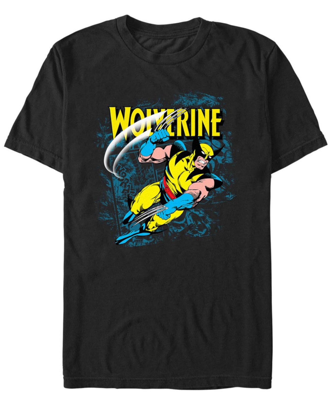 Men's Comic Wolf Short Sleeve T-Shirt Fifth Sun