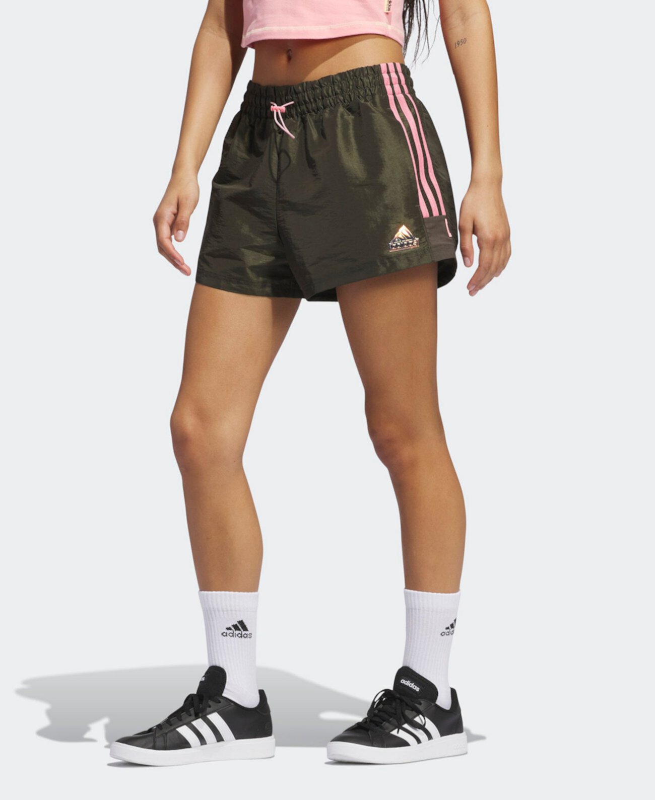 Women's Sunglass Pack Woven 3-Stripes Shorts Adidas