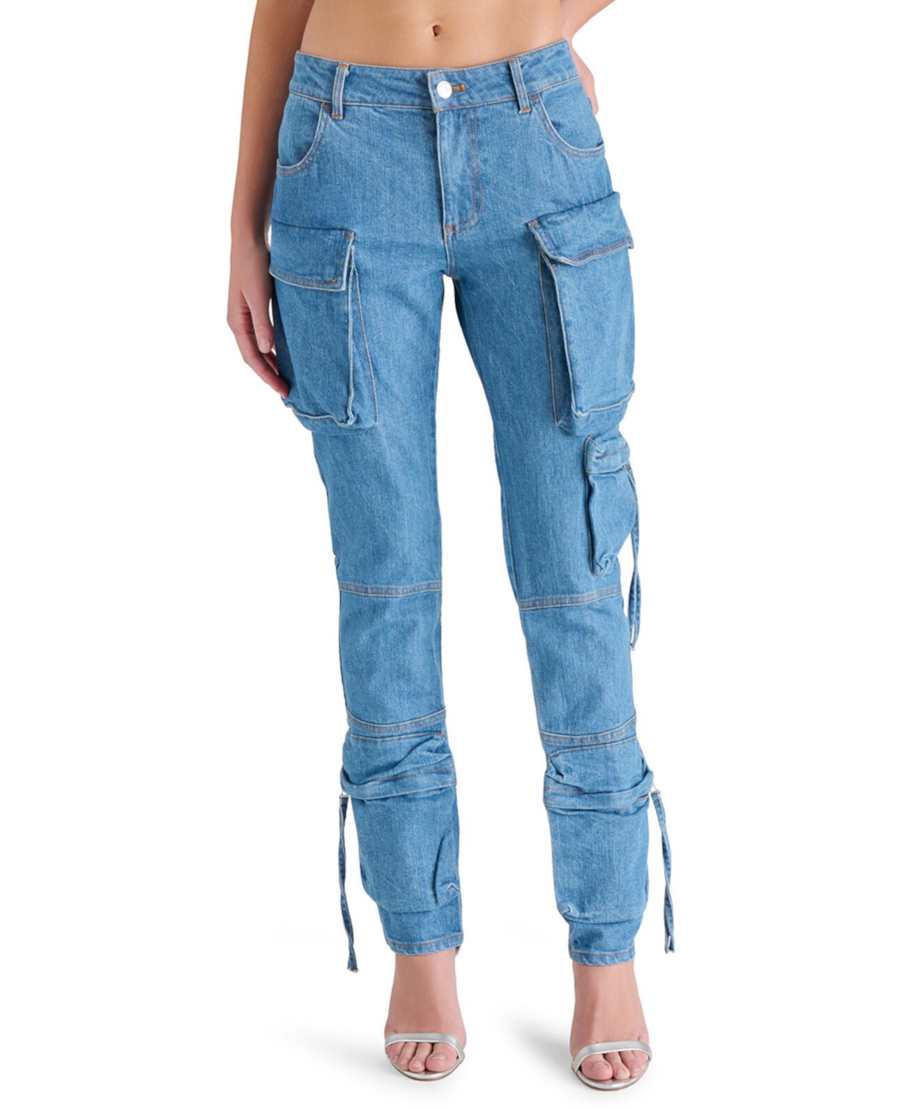 Women's Skinny Cargo Jeans Steve Madden