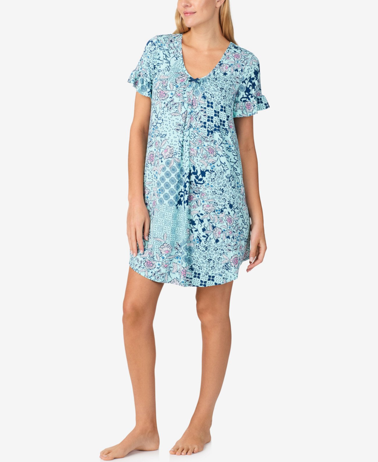 Women's Short Sleeve Chemise Ellen Tracy