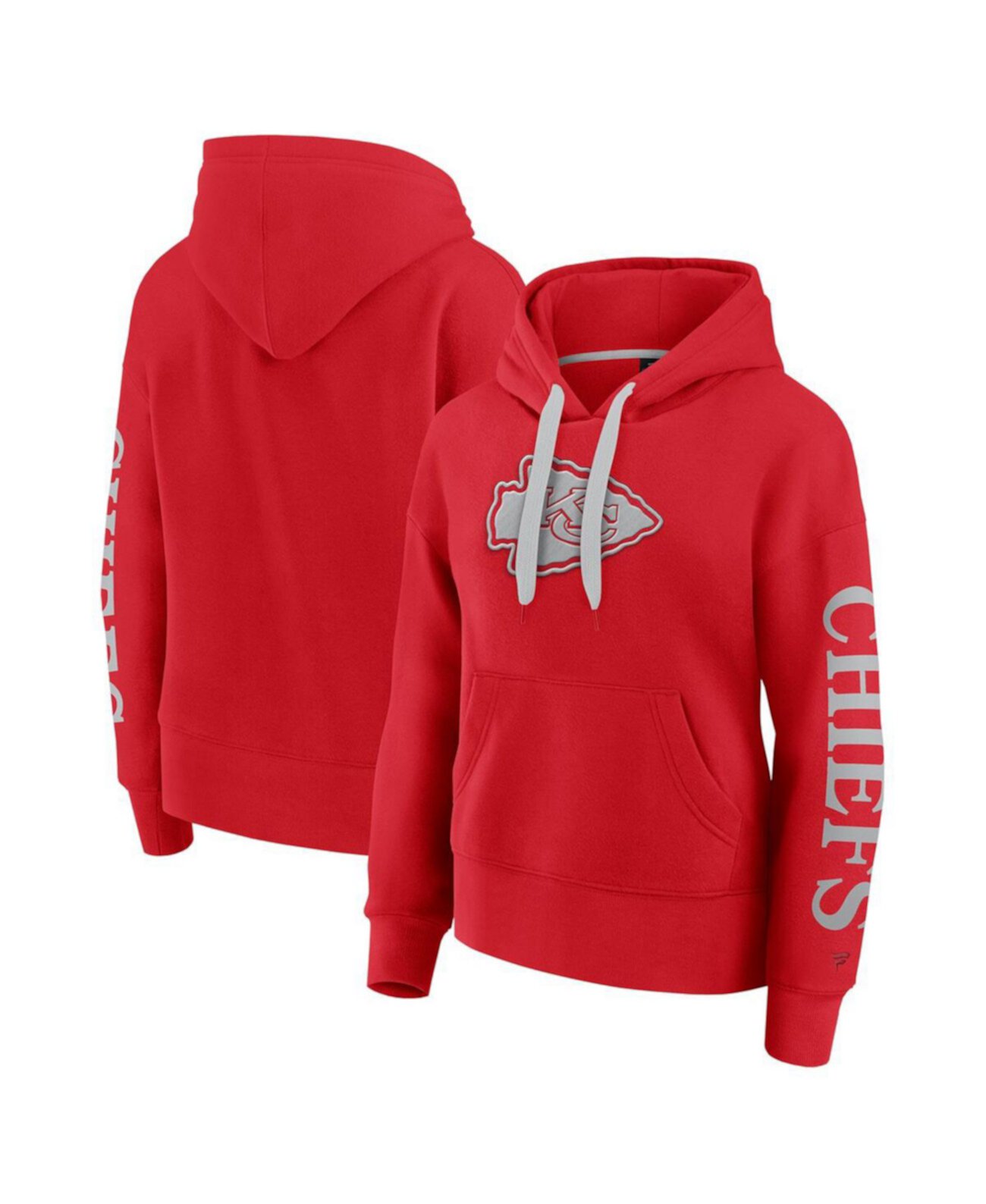 Women's Red Kansas City Chiefs Elements Next Pullover Hoodie Fanatics