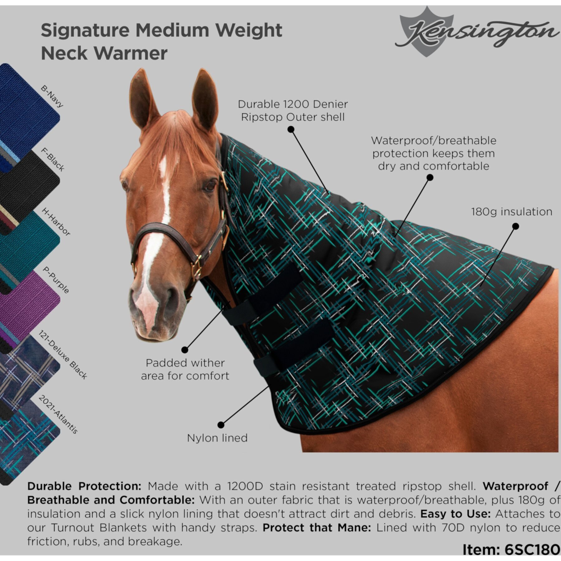 Kensington Protective Products Signature Neck Warmer Kensington Protective Products