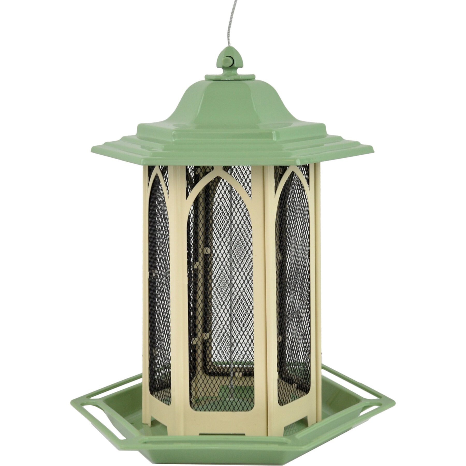 Perky-Pet Pistachio Gazebo Bird Feeder, Green, 3.5-lb Perky-Pet