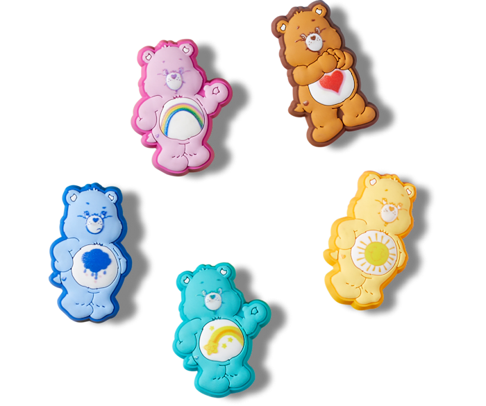 Набор из 5 украшений Jibbitz™ с героями Care Bears для обуви Crocs Crocs