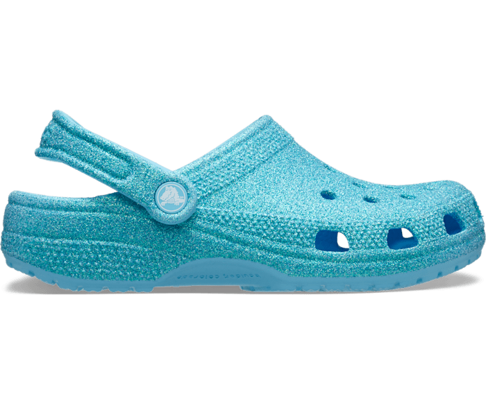 Классические сабо Crocs с блестящим эффектом и новыми сверкающими покрытиями Crocs