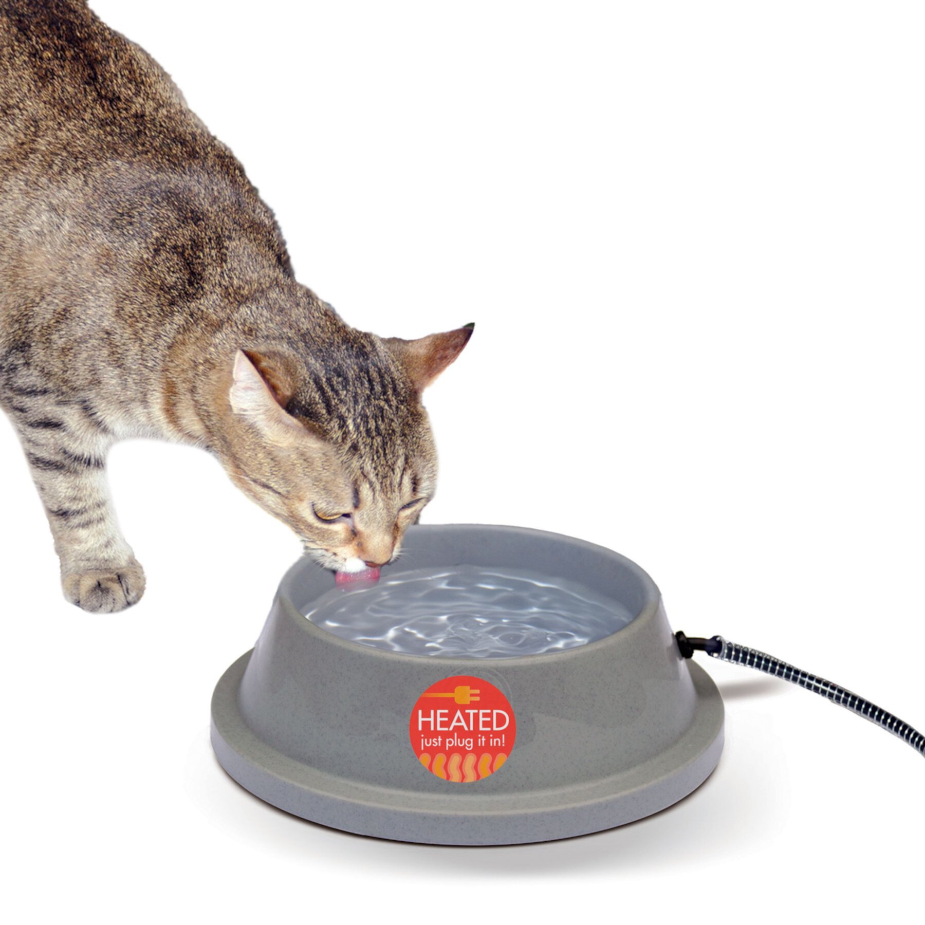 K&H Pet Products Thermal-Bowl Outdoor Heated Cat & Dog Water Bowl K&H Pet Products