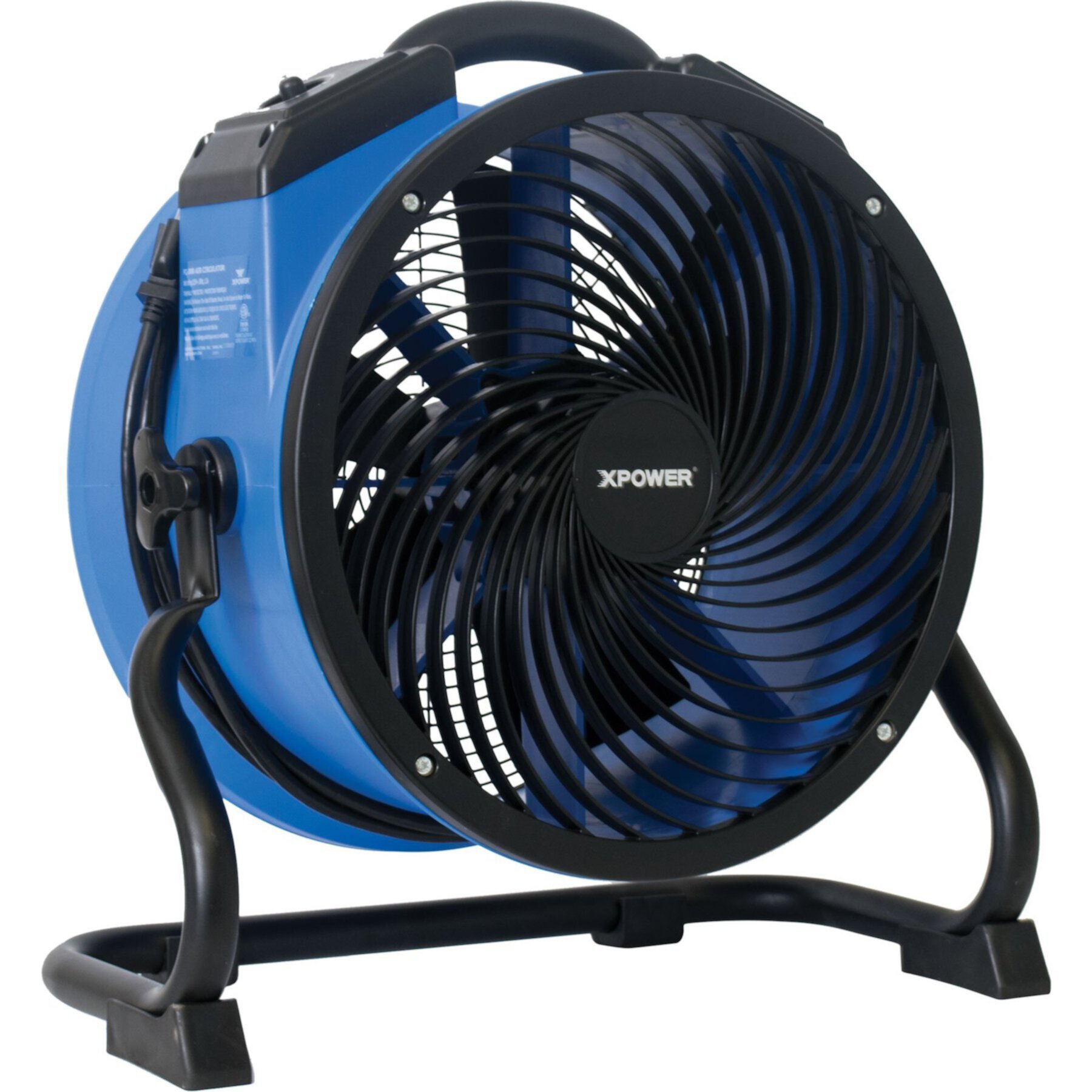 XPOWER FC-300 1/4 HP 2100 CFM 4 Speed Portable Multipurpose Heavy Duty Shop Fan Air Circulator Xpower