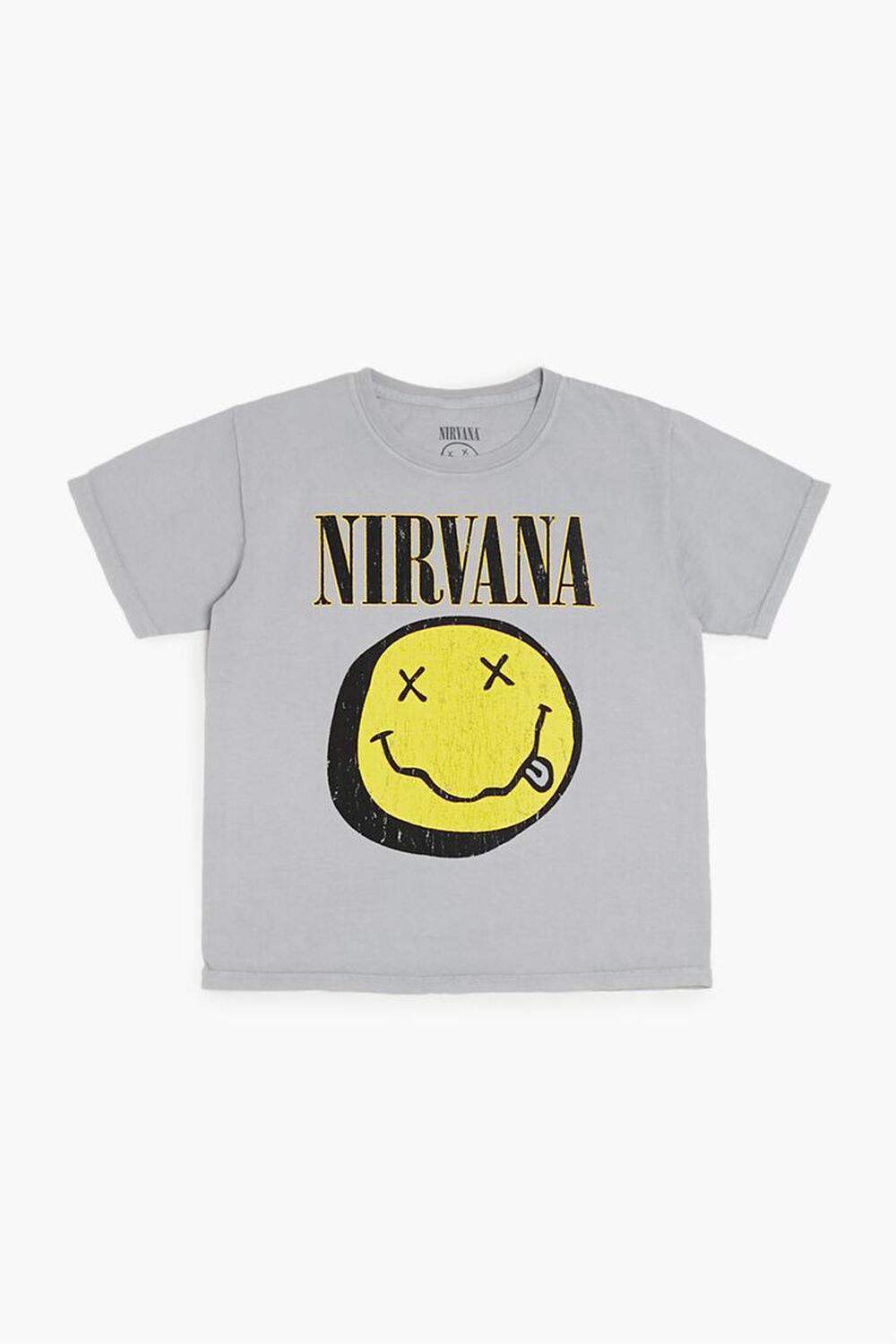 Детская футболка с логотипом Nirvana от Forever 21 с короткими рукавами Forever21